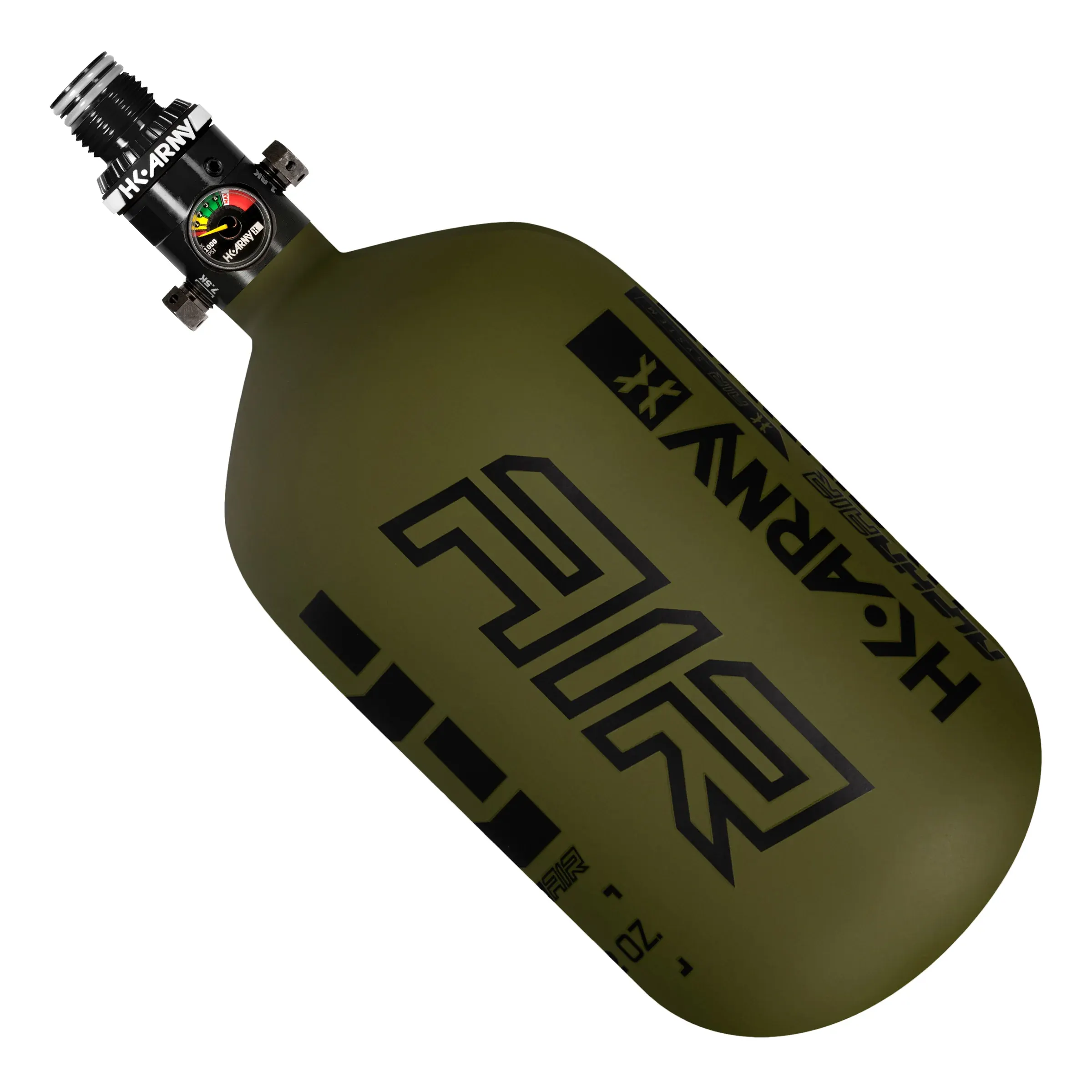 HK Army Alpha Air Carbon Fiber Tank w/ Regulator 77/4500, Striker
