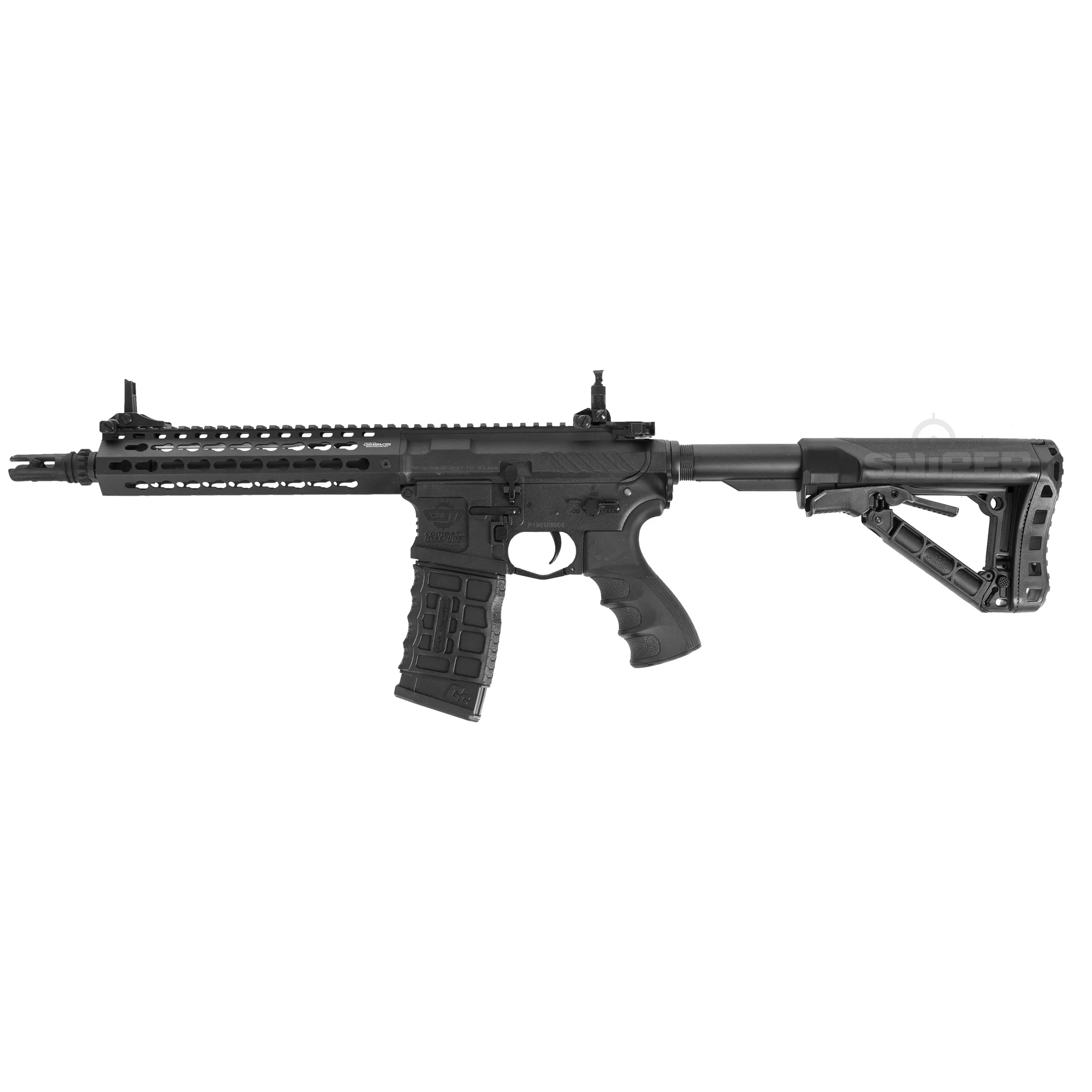 CM16 SRL, ETU Black < 0,5 Joule, AEG Softair Gewehr