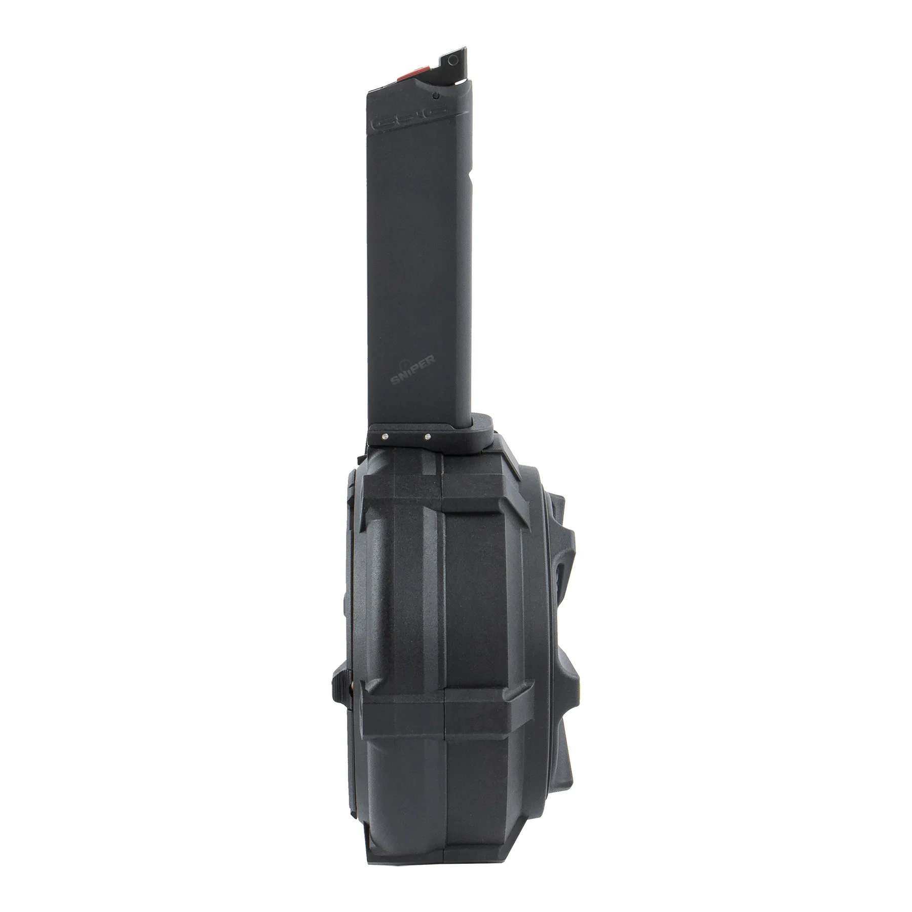 Drum Mag für G&G SMC 9, 300rds, Black