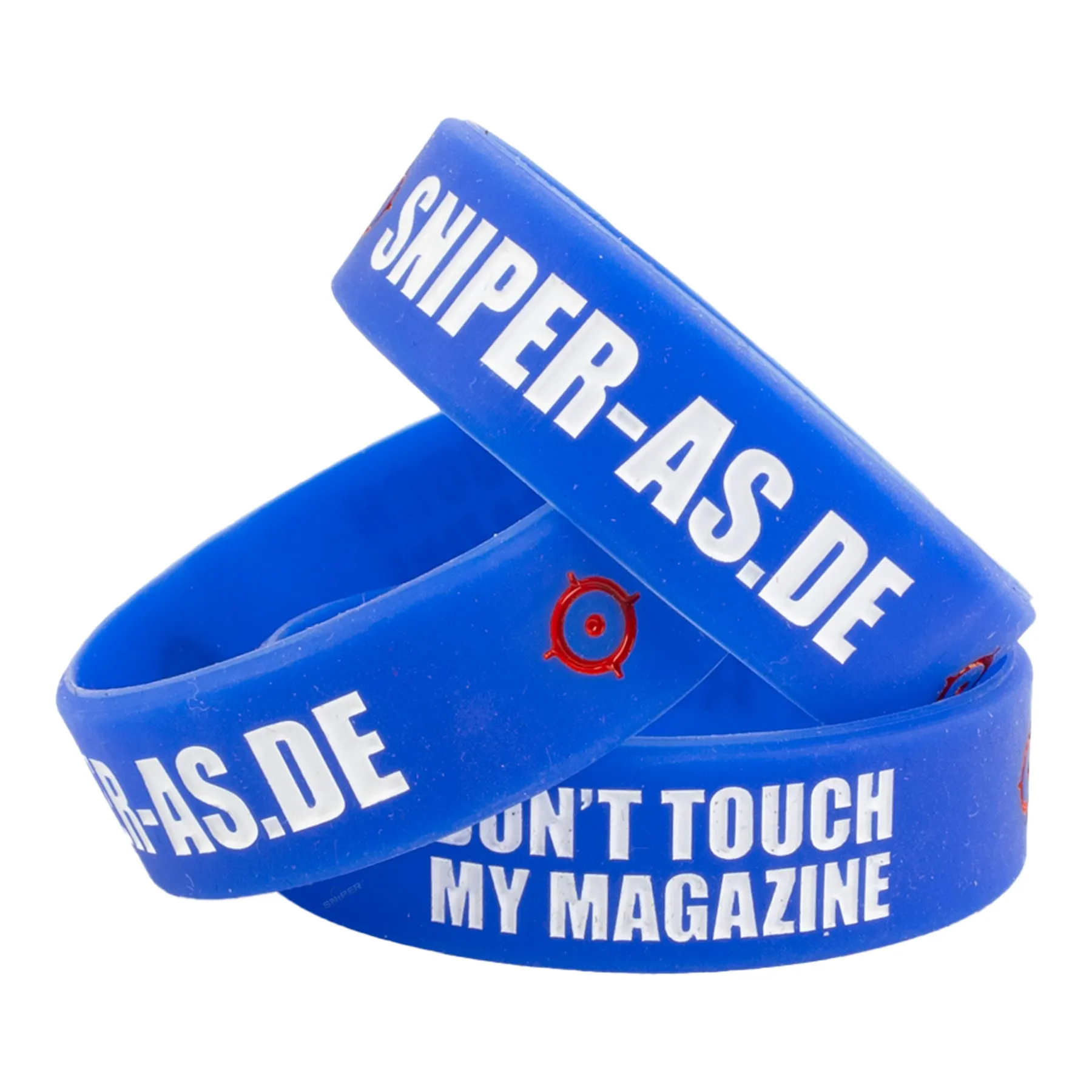 3er Set Sniper AS Magazinbänder, Bracelet, Blue