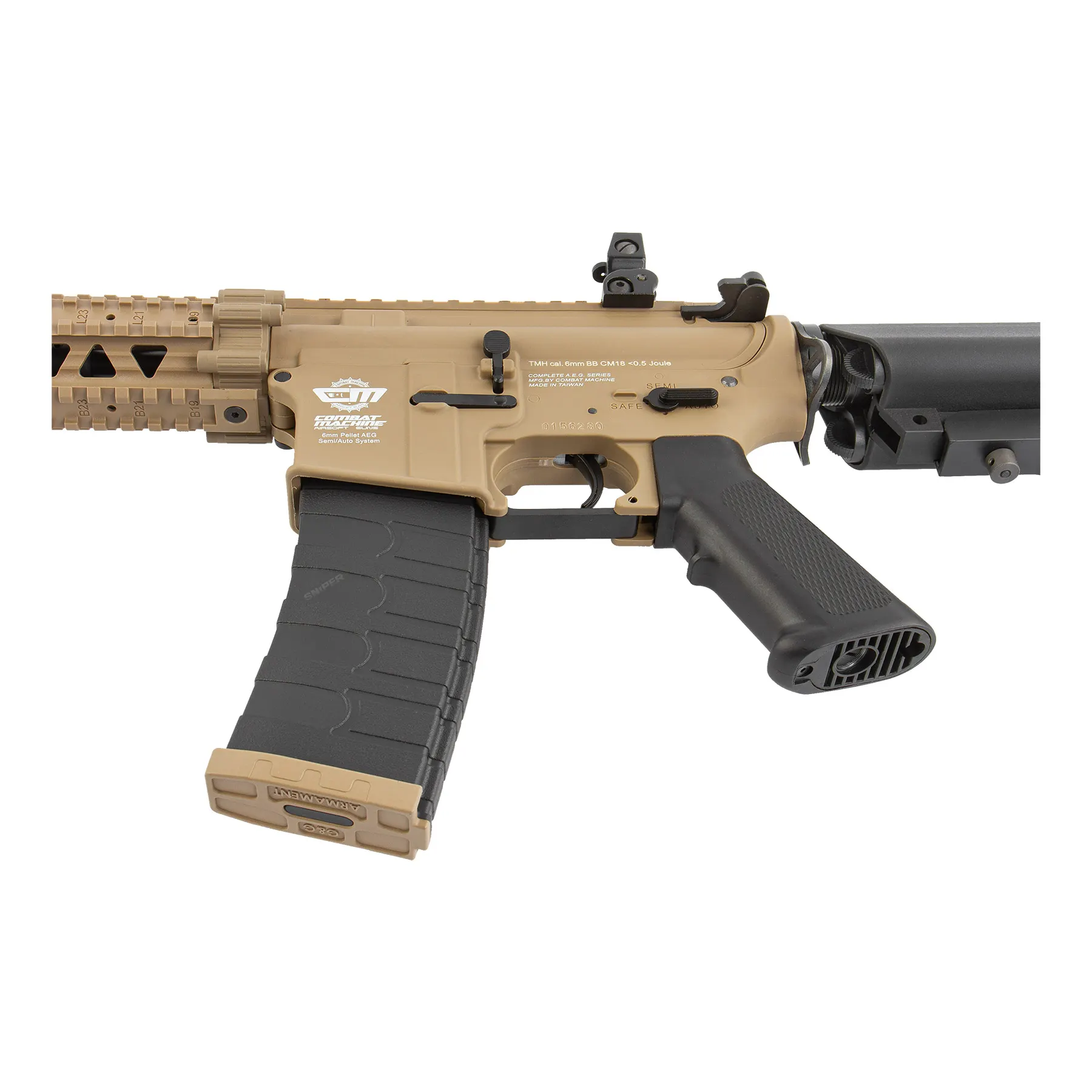 CM18 MOD1 0,5 Joule AEG, Tan