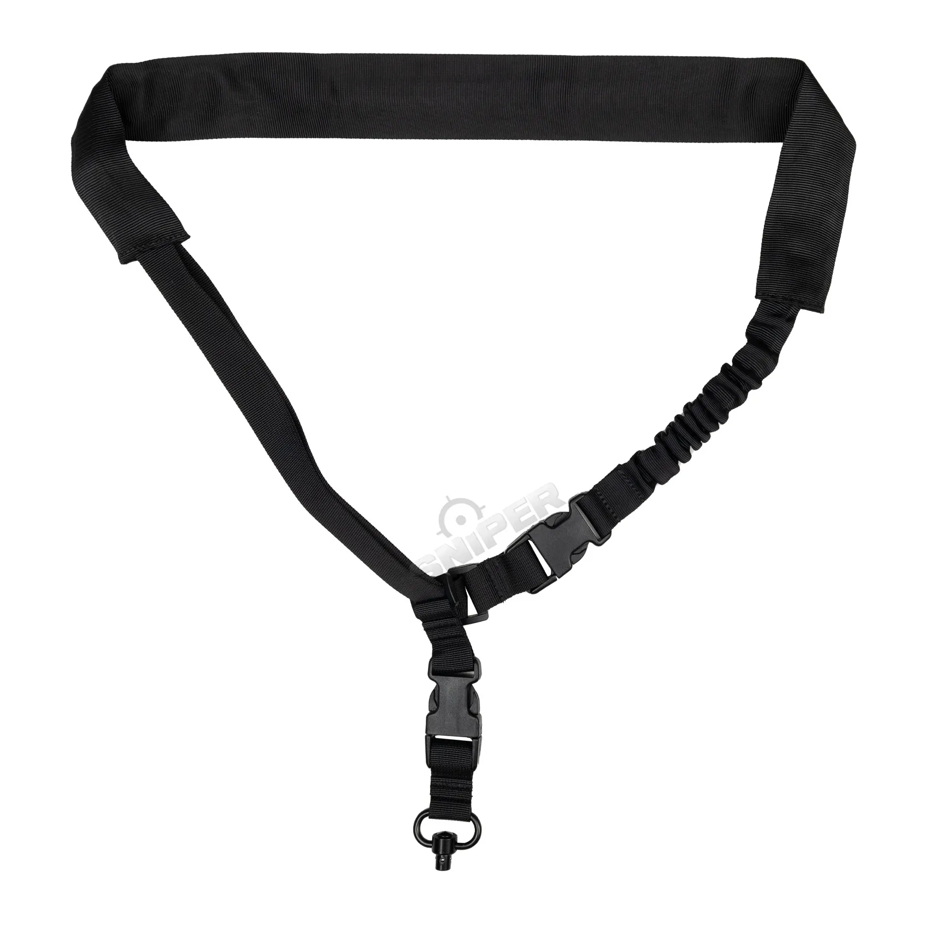 Sling Swivel Bungee One Point Sling, Black