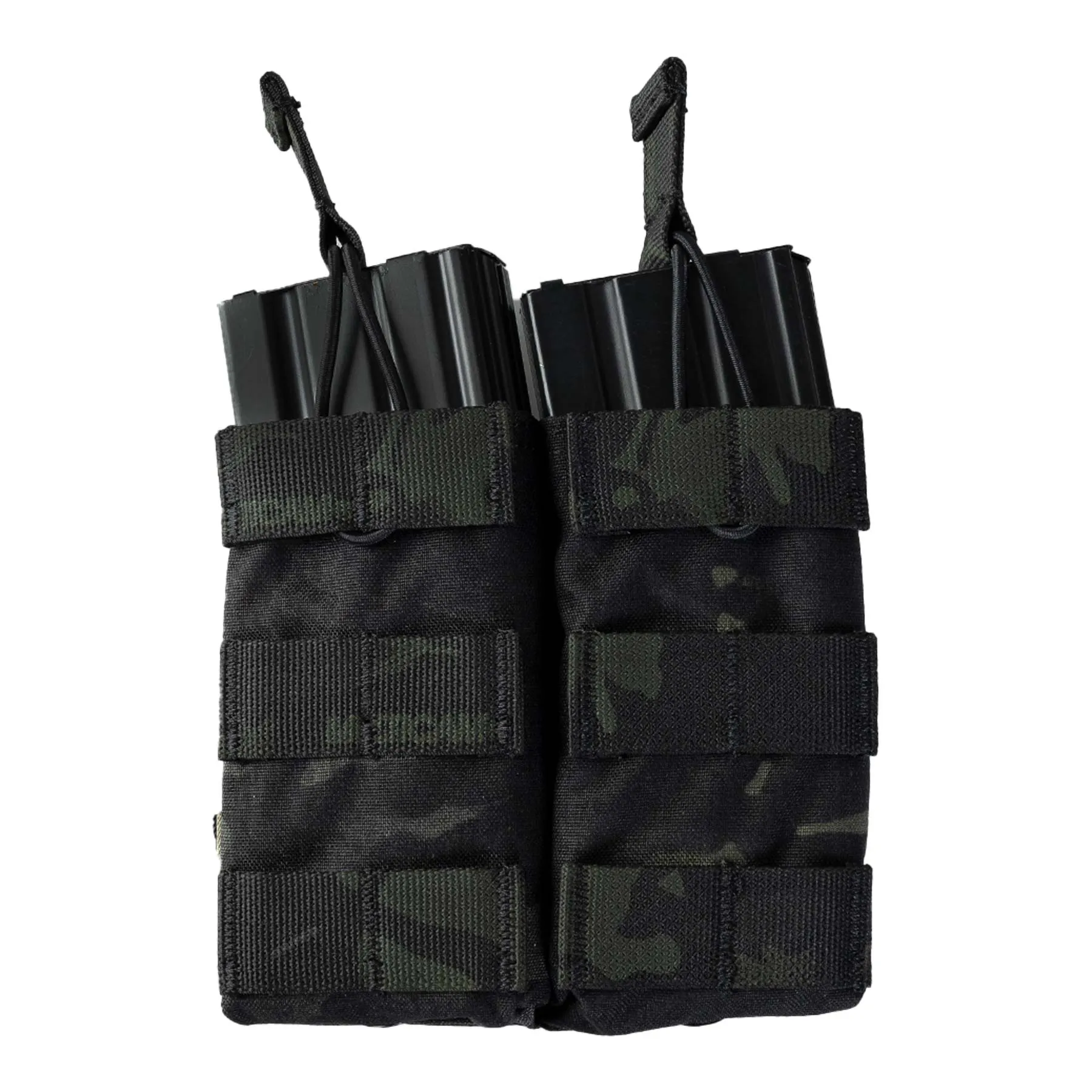 Double Open Mag Pouch for M4, Multicam Black