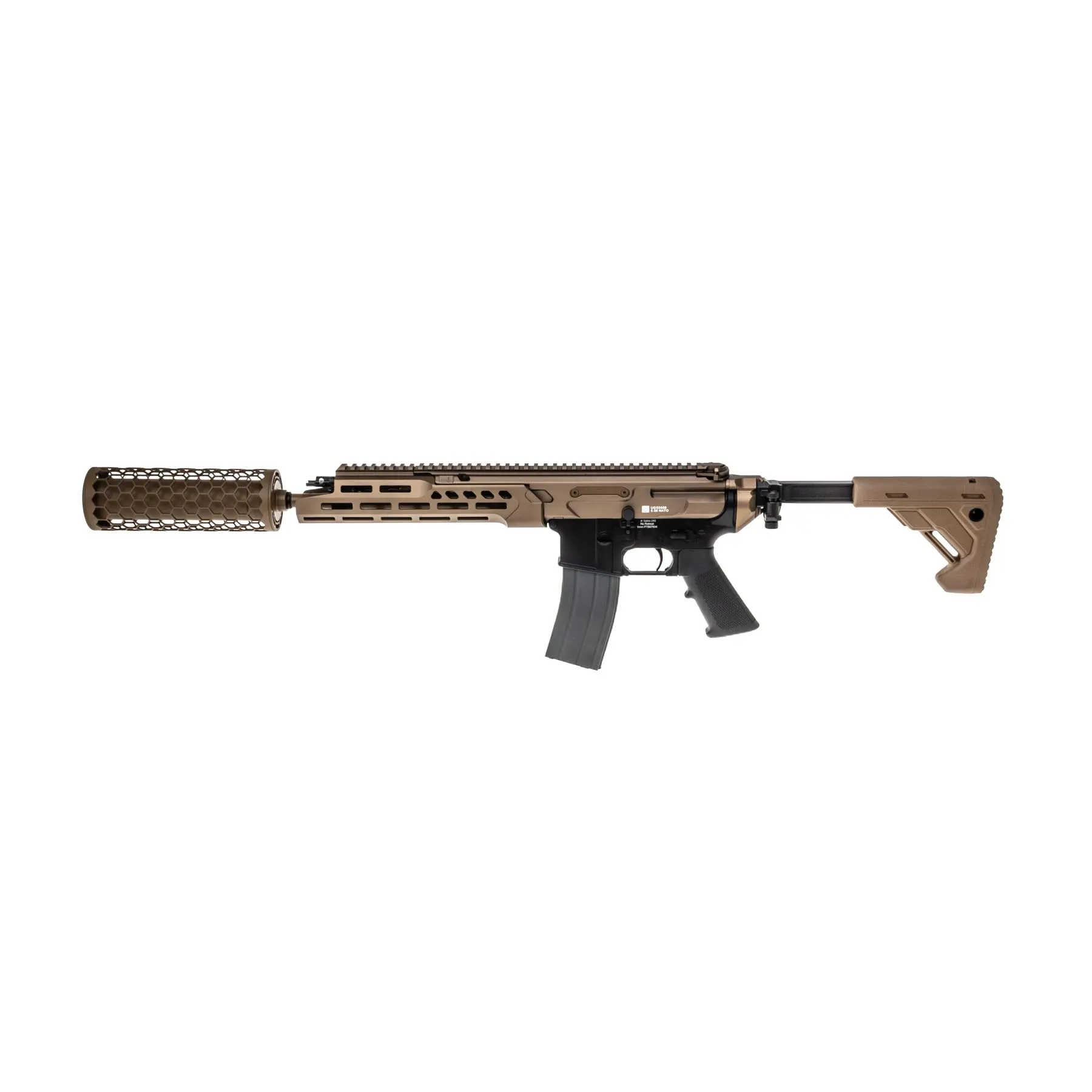 Salvo Precision X-S MWS GBB Rifle, Tan