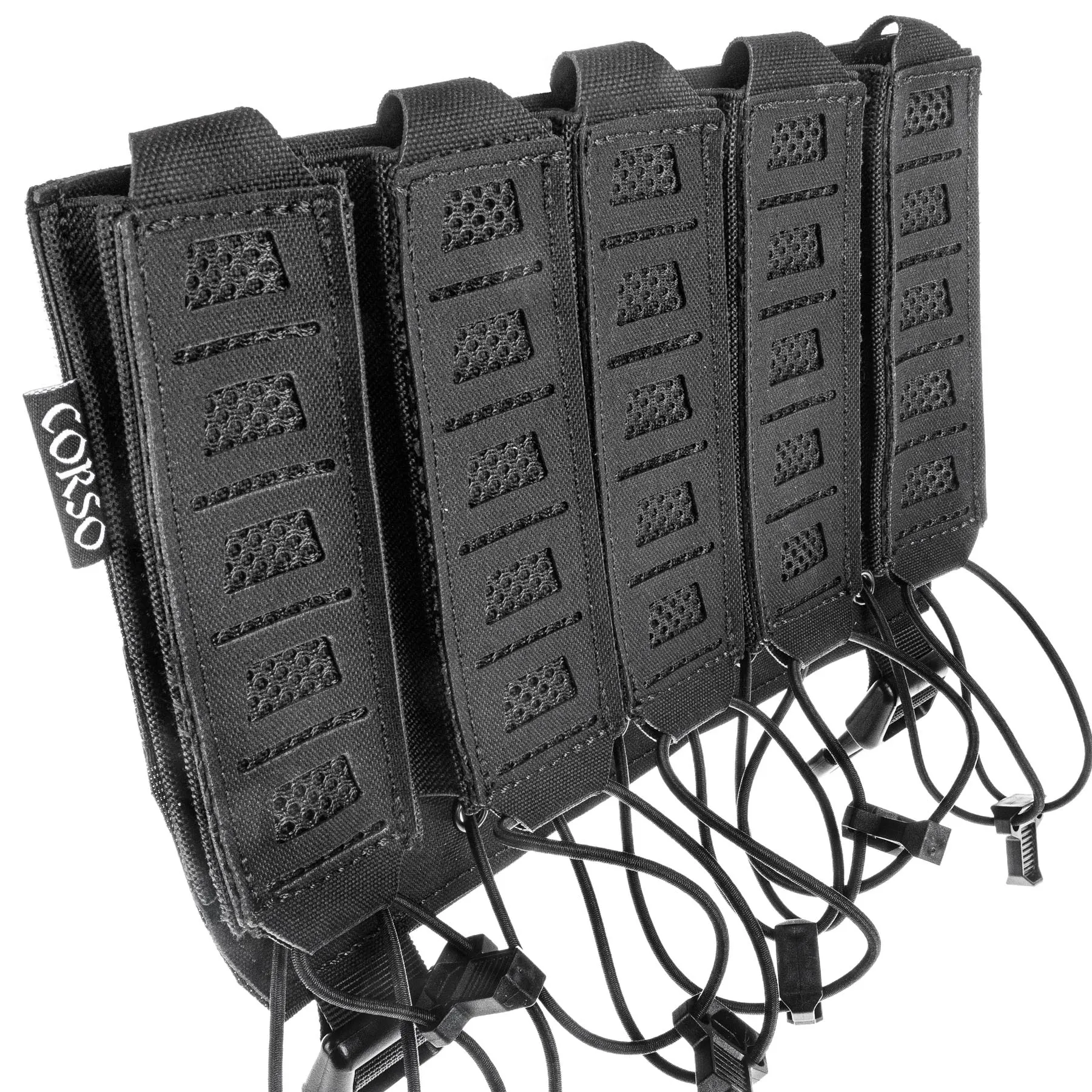 Corso Tactical MP5/MP7 Mag Front Panel Dagger, Black Corso Tactical MP5/MP7 Mag Front Panel Dagger, Black