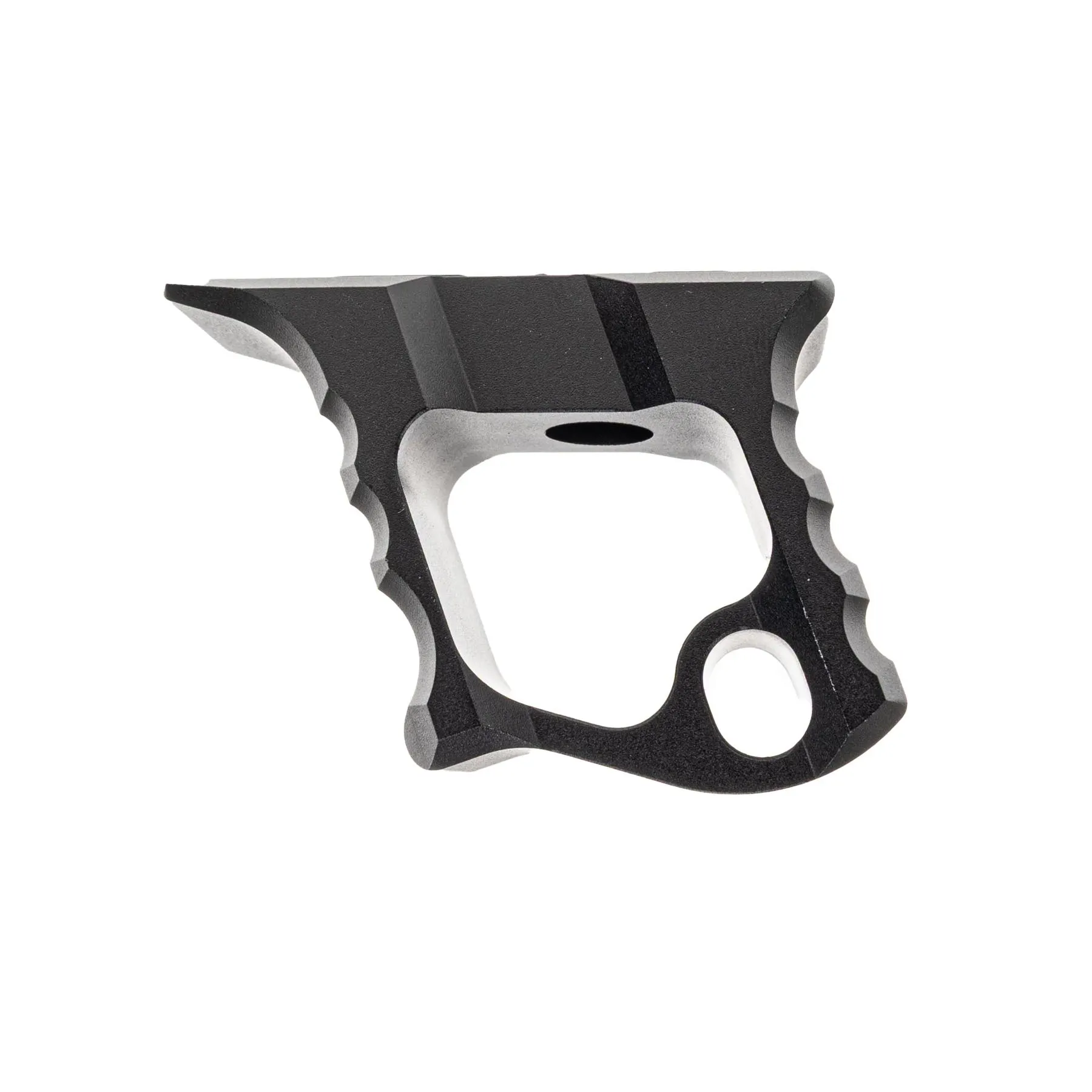Reapo TD Halo AR-15 Hand Stop For KeyMod & M-LOK, Black