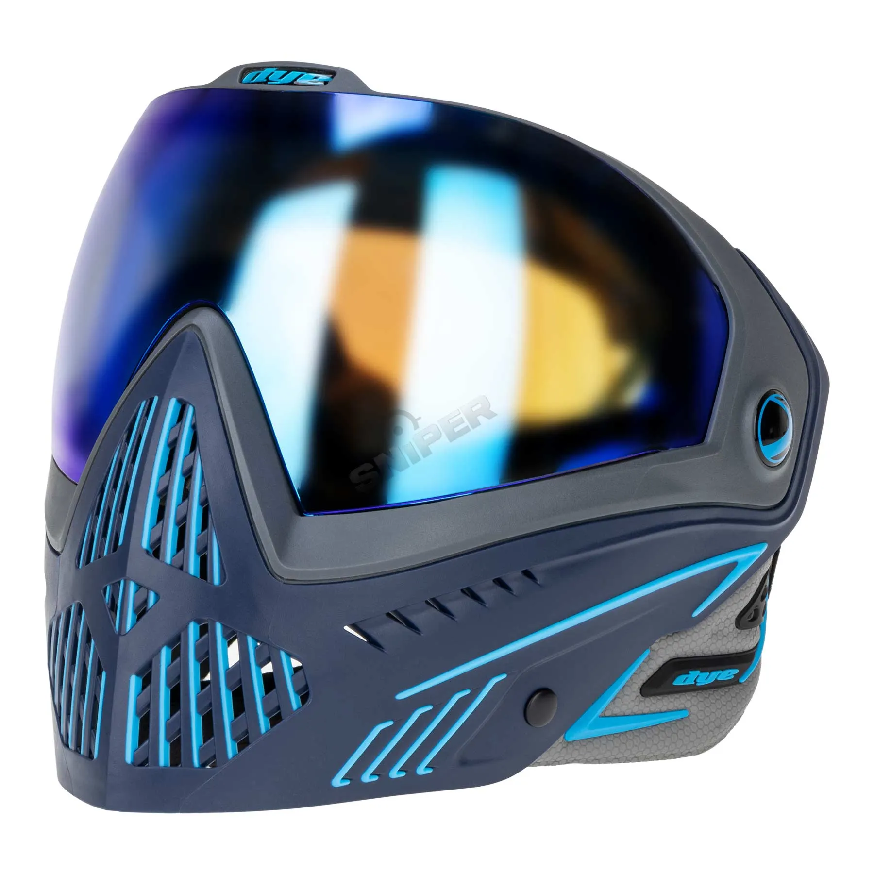 DYE I5 Raiseup Goggles, Blue/Grey Mask