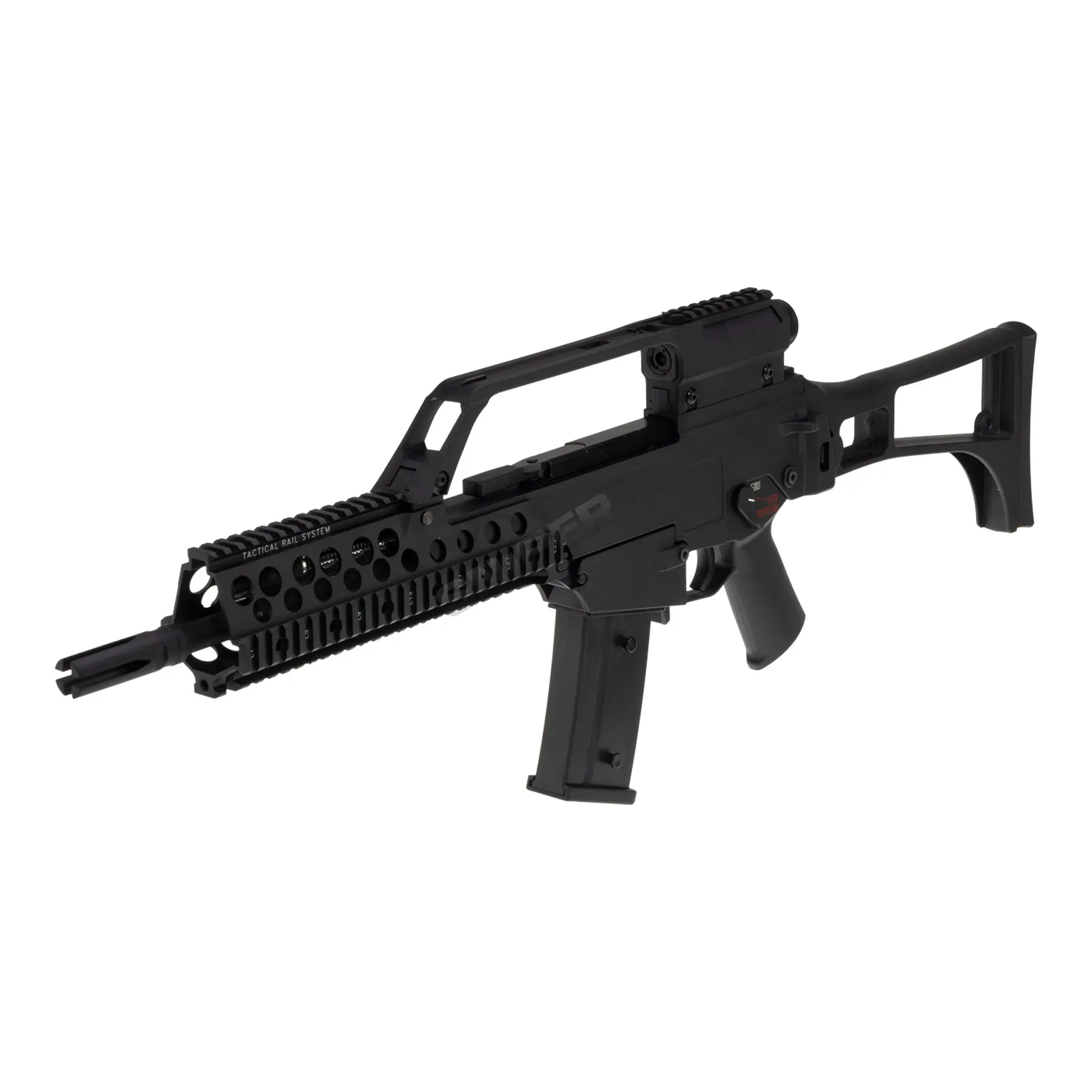 Reapo RG6 Special Unit RIS Version GBB Rifle, Black