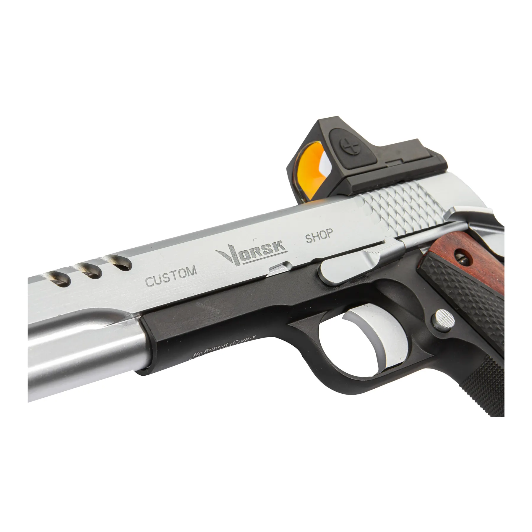 Vorsk CS Defender Pro MEU GBB BDS, Black/Silver