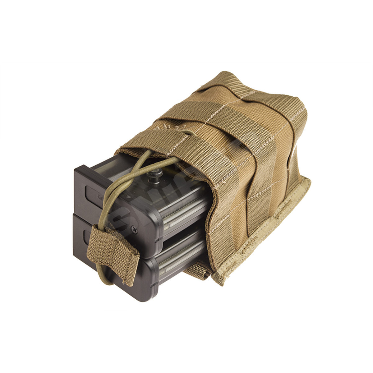 TT DBL Mag Pouch BEL, Coyote Brown