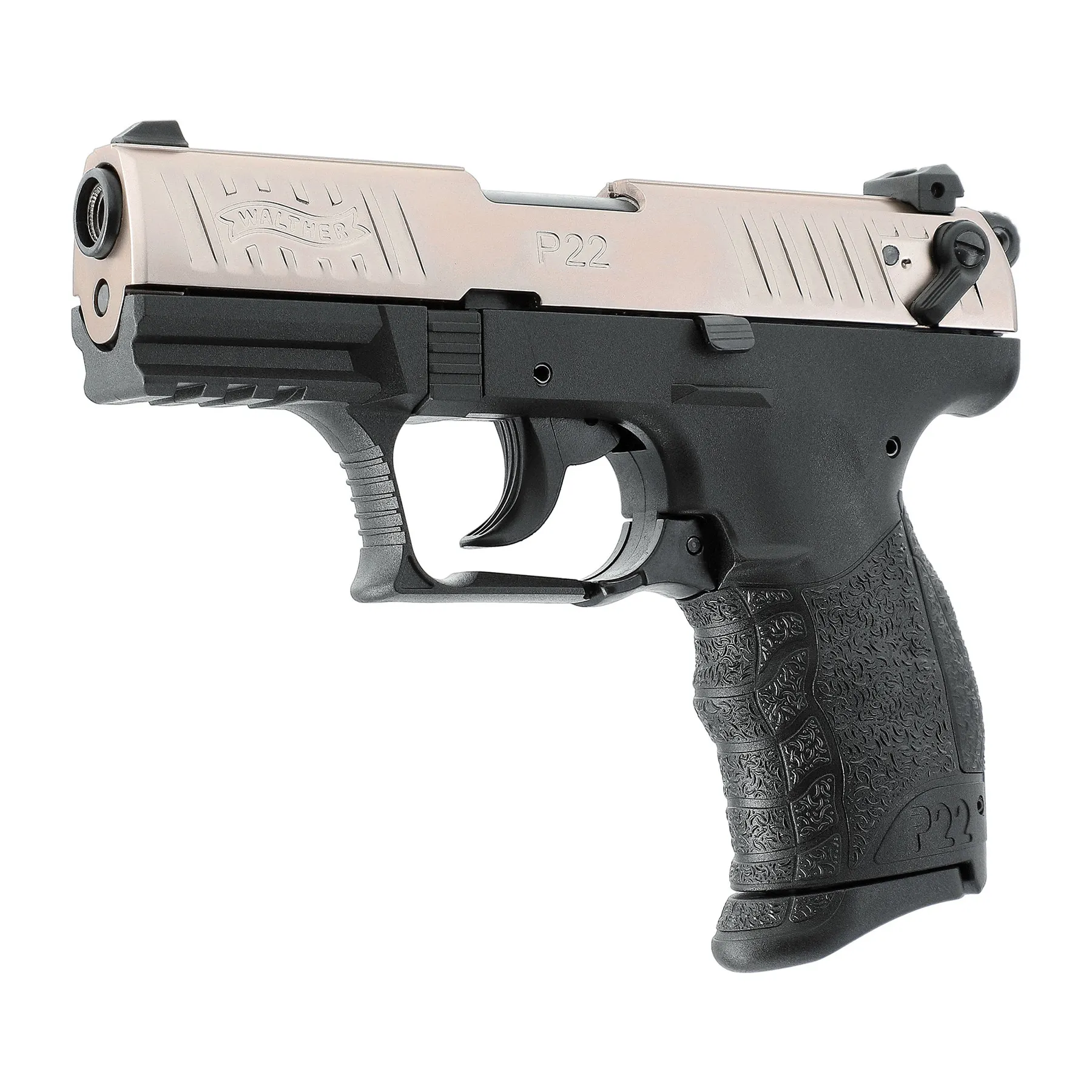 Walther P22Q Schreckschusspistole 9mm P.A.K, Nickel