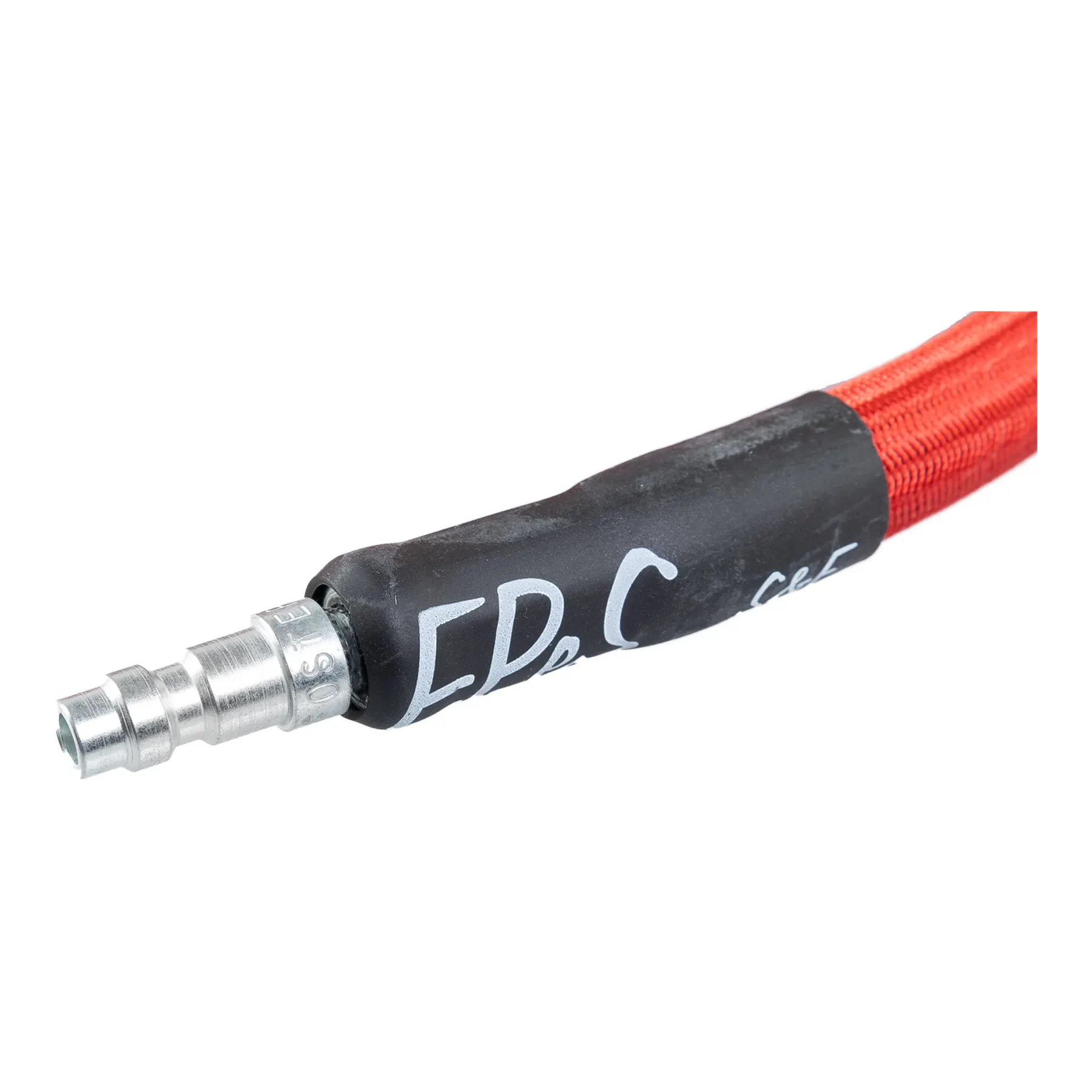 HPA S&F MK. III 100cm Braided Hose Line US, Red