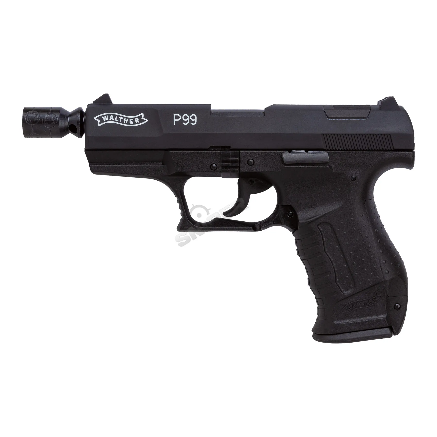 Walther P99 Schreckschusspistole 9mm P.A.K, Black Walther P99 Schreckschusspistole 9mm P.A.K, Black