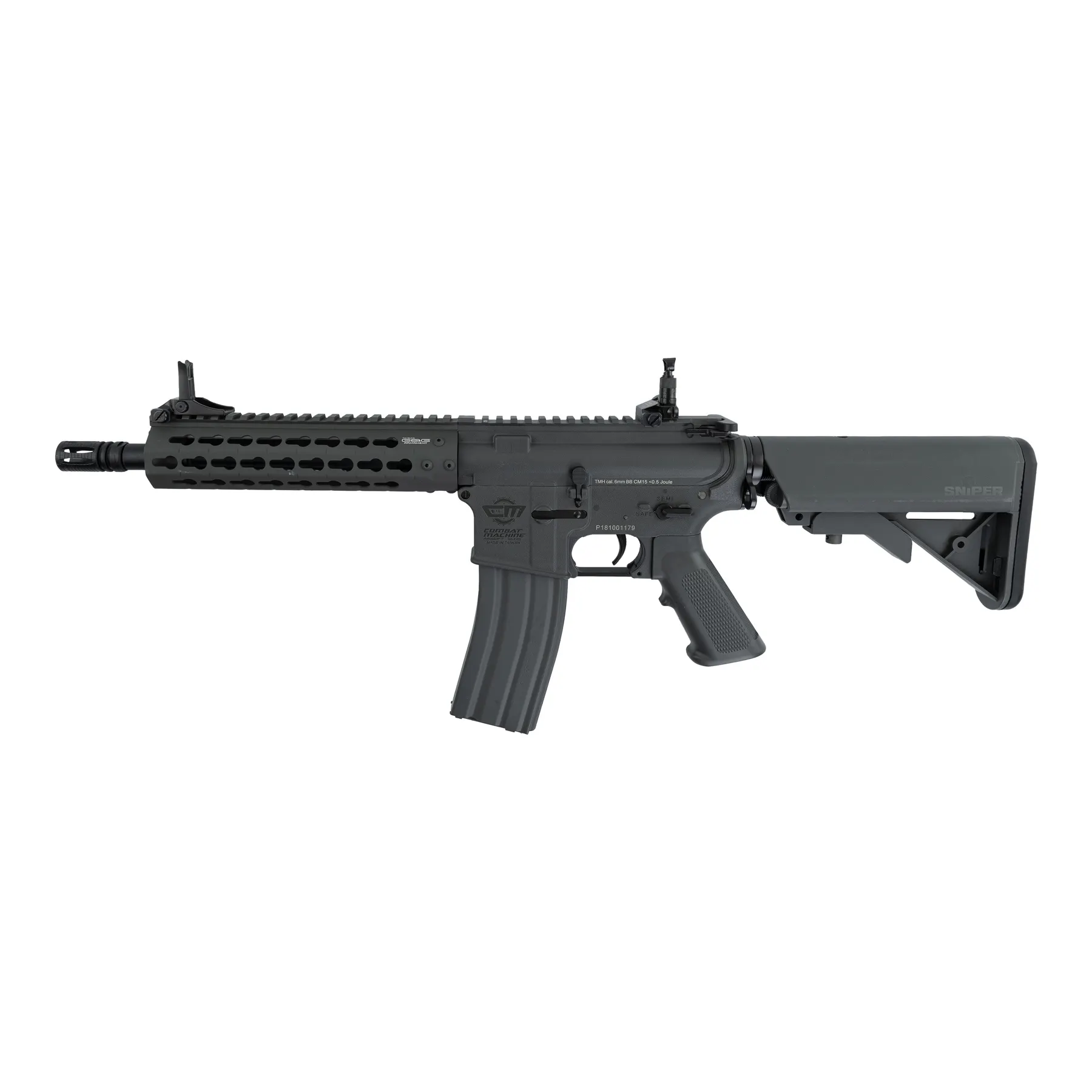CM 15 KR CQB < 0,5 Joule Softair Gewehr, Black CM 15 KR CQB < 0,5 Joule Softair Gewehr, Black