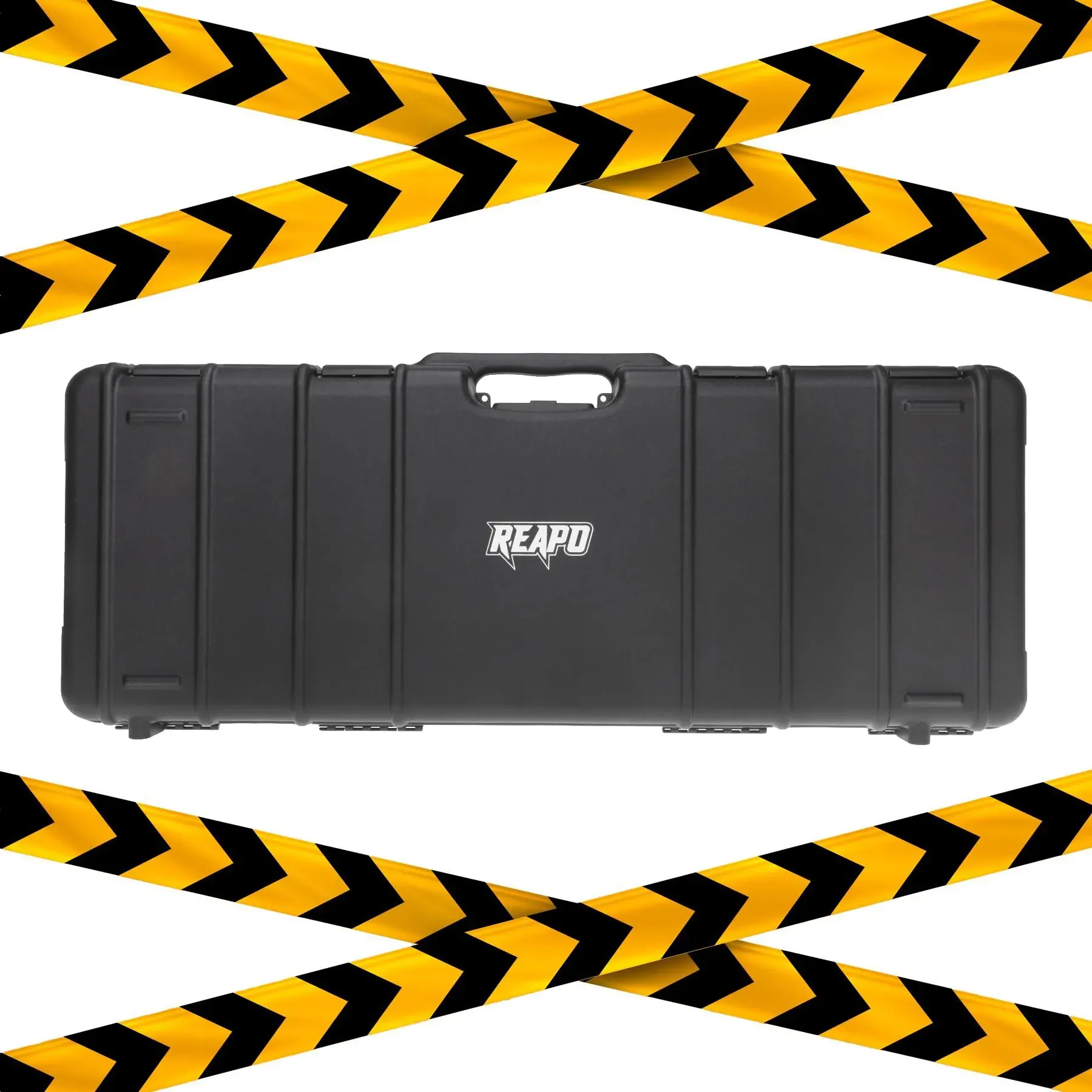 B-Ware Reapo Waffenkoffer Large 90 cm, wave foam Black