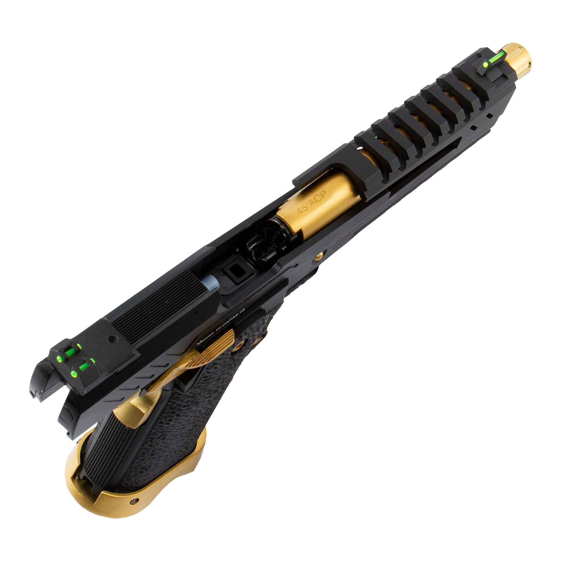 Vorsk Hi-Capa 5.1 Split Slide, Gold/Black, GBB
