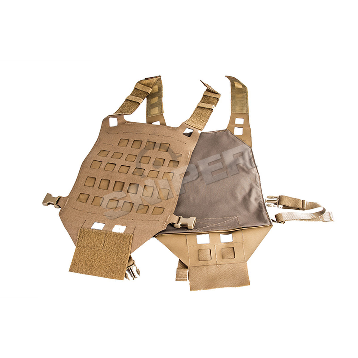 MOLLEMinus PLATEminus, coyote brown