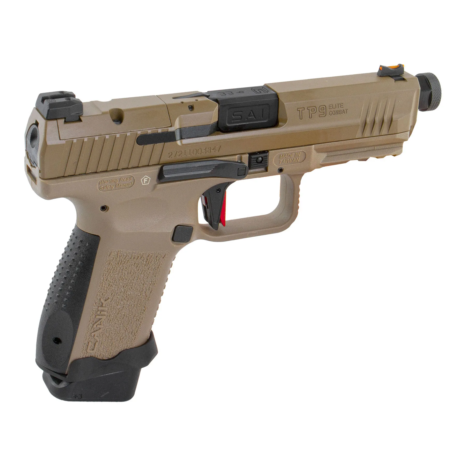 CANiK TP9 Elite Combat GBB, FDE