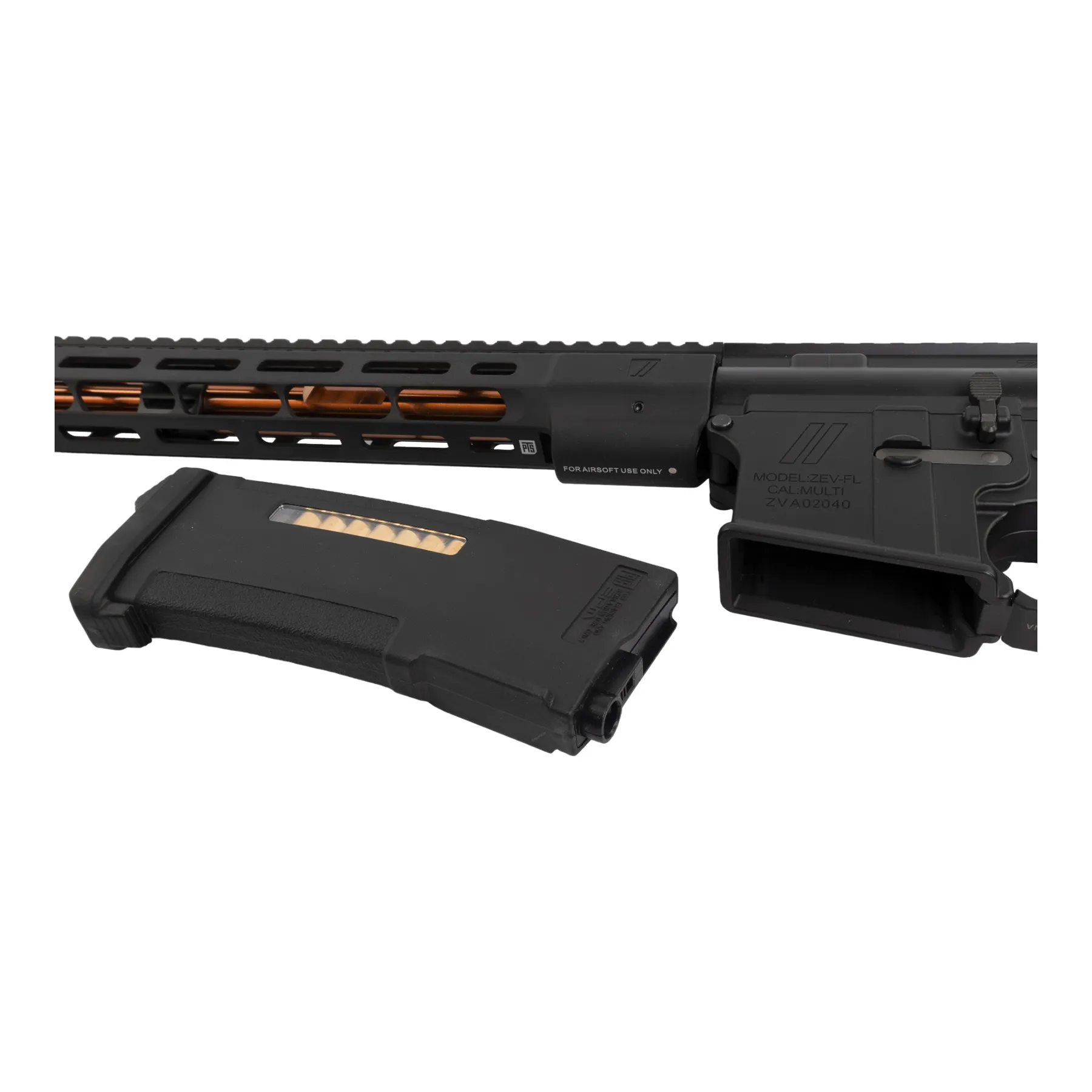 SAC x PTS ZEV Core Elite Carbine 14,5" (S)AEG, Black