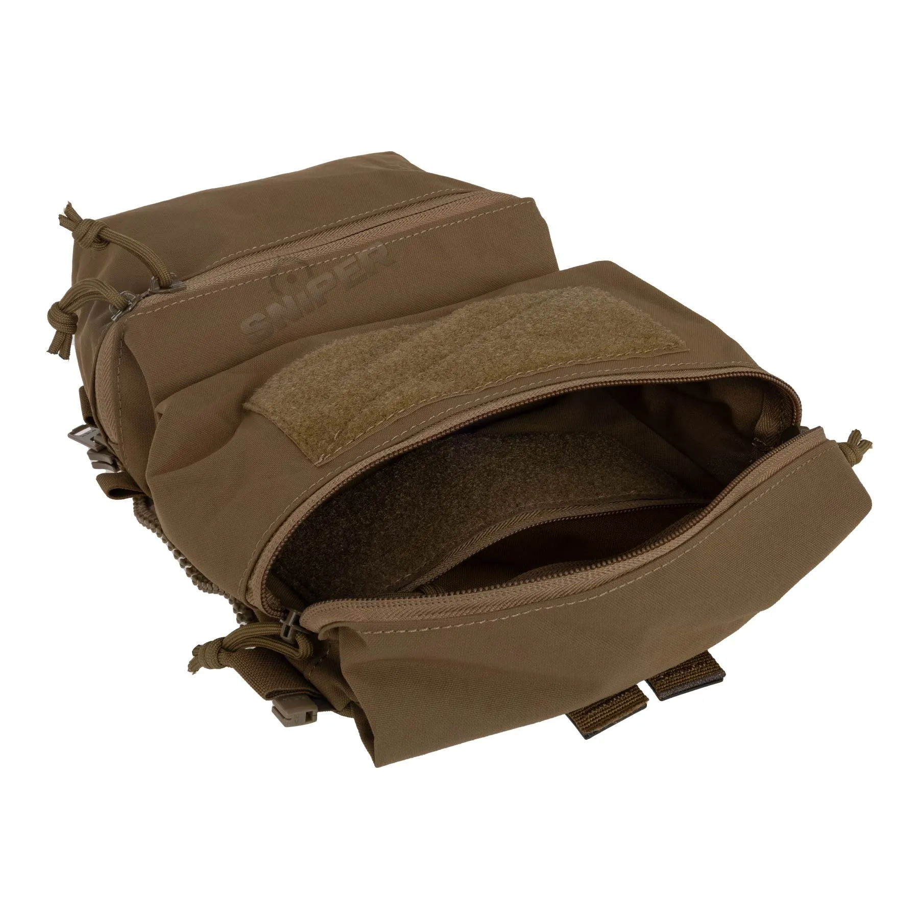 Reapo Back Panel Double Bag für Plattenträger, Coyote