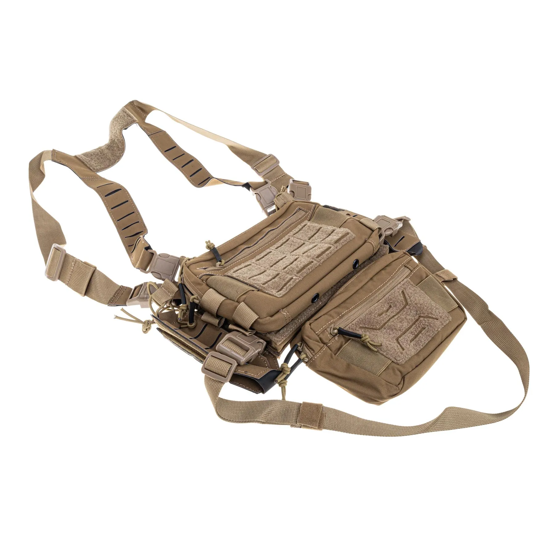 Conquer Titan Chest Rig, Coyote Conquer Titan Chest Rig, Coyote