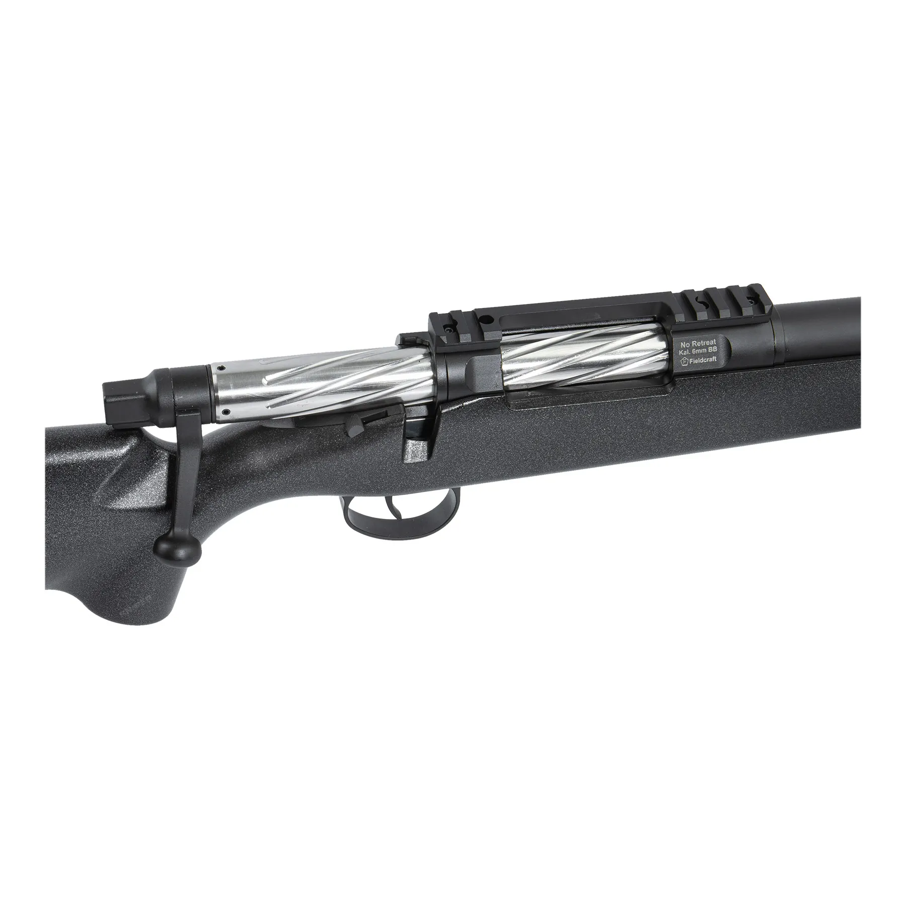 High Power 3,4J Barrett Bolt Action Sniper, Black