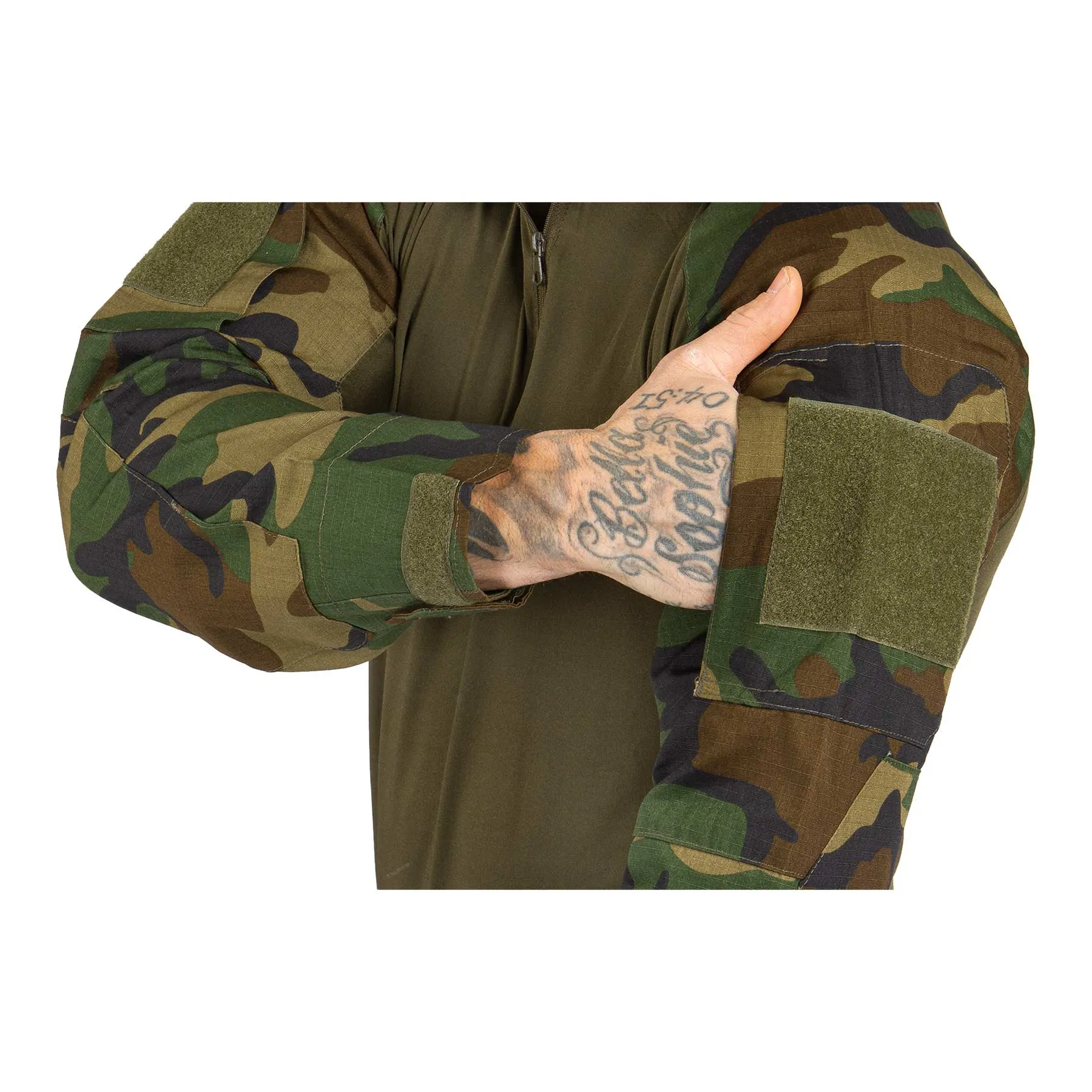 Combat Shirt, Farbe Woodland