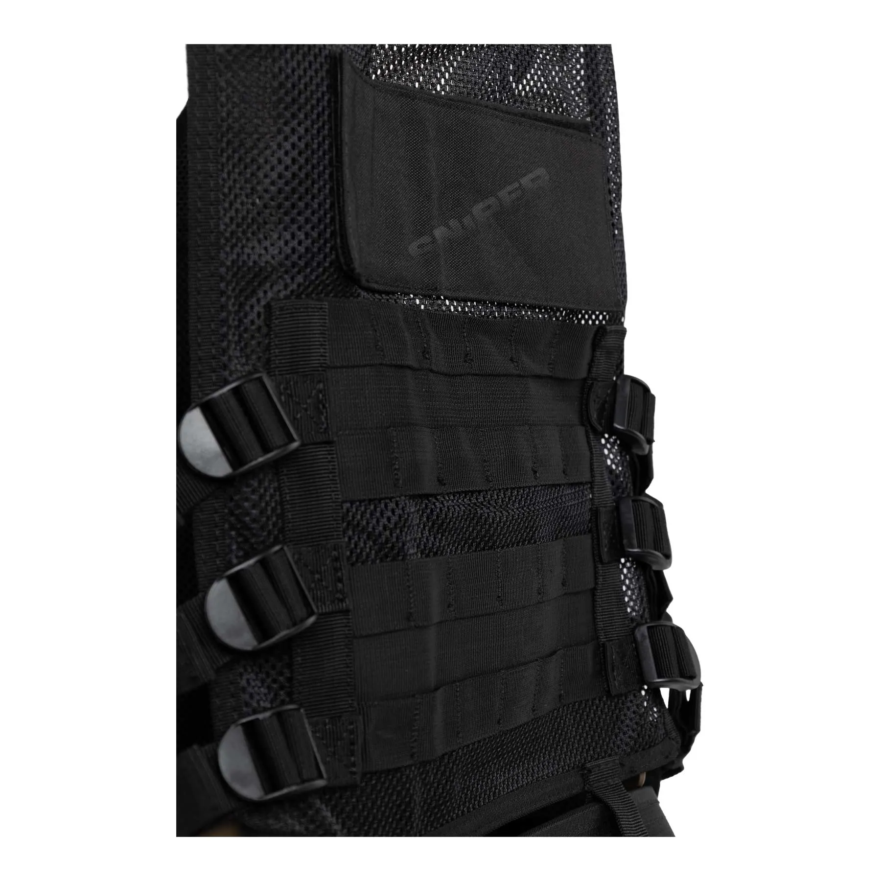 Reapo Tactical Mesh Vest, Black Reapo Tactical Mesh Vest, Black