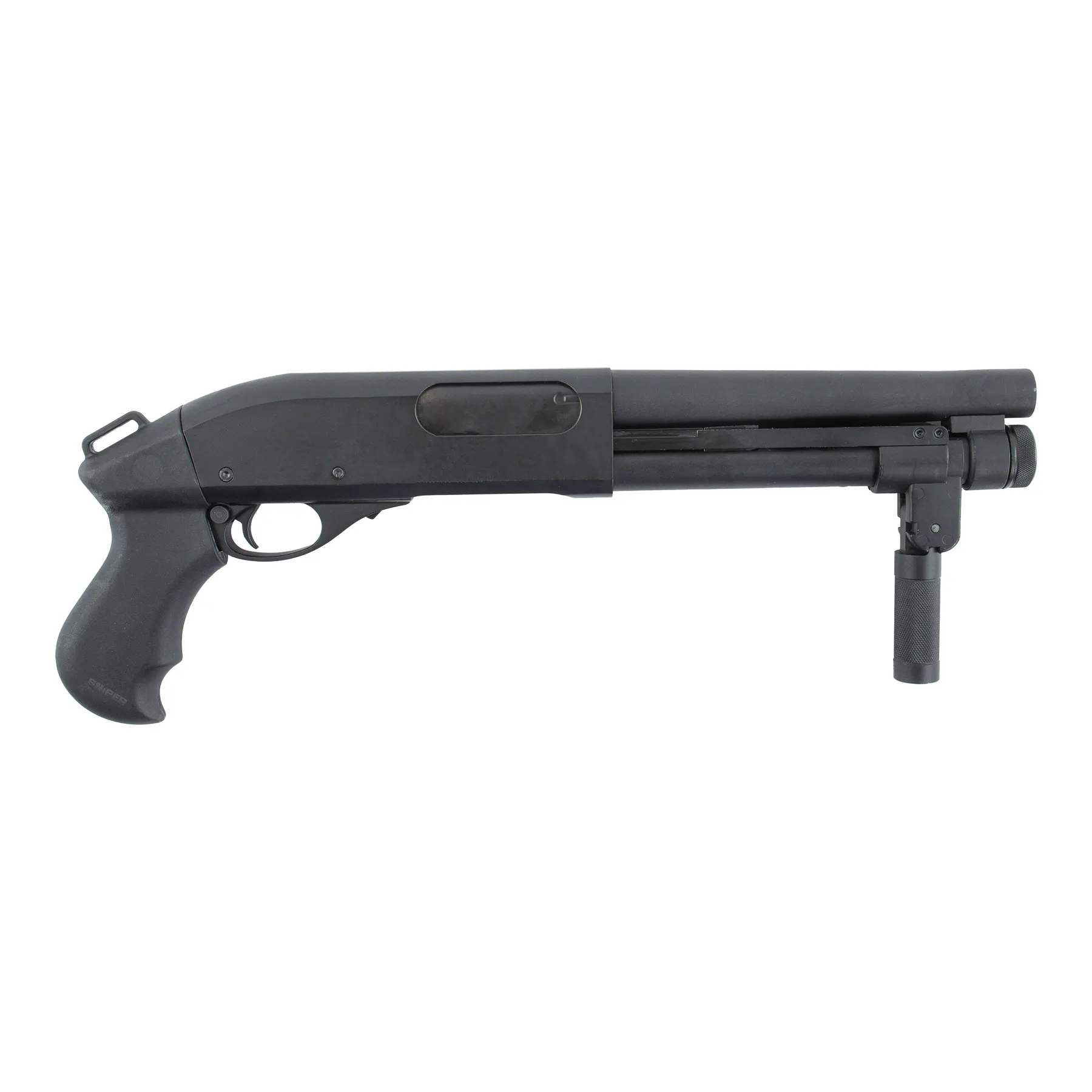 M870 Tri-Shot Action Pumpgun, Short, Black