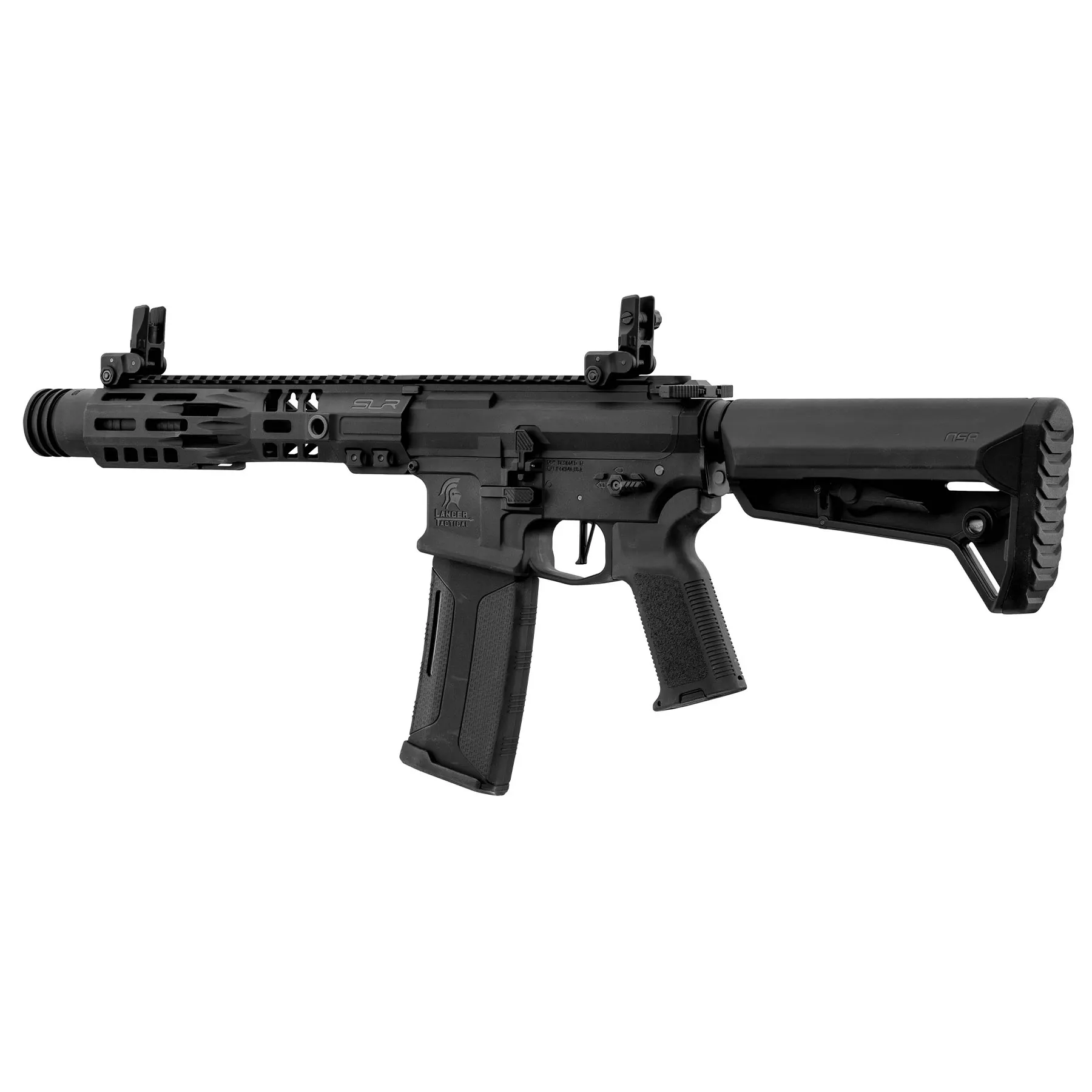 Lancer Tactical SLR 9" Gen. 3 w/ ETU (S)AEG, Black