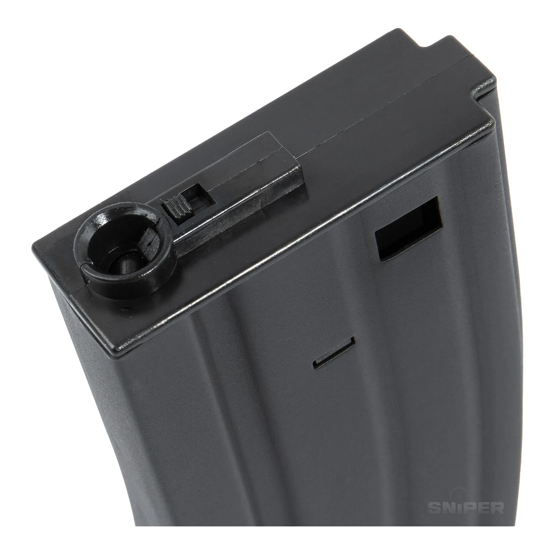 M4 Magazin Midcap Polymer 140rds, Black M4 Magazin Midcap Polymer 140rds, Black