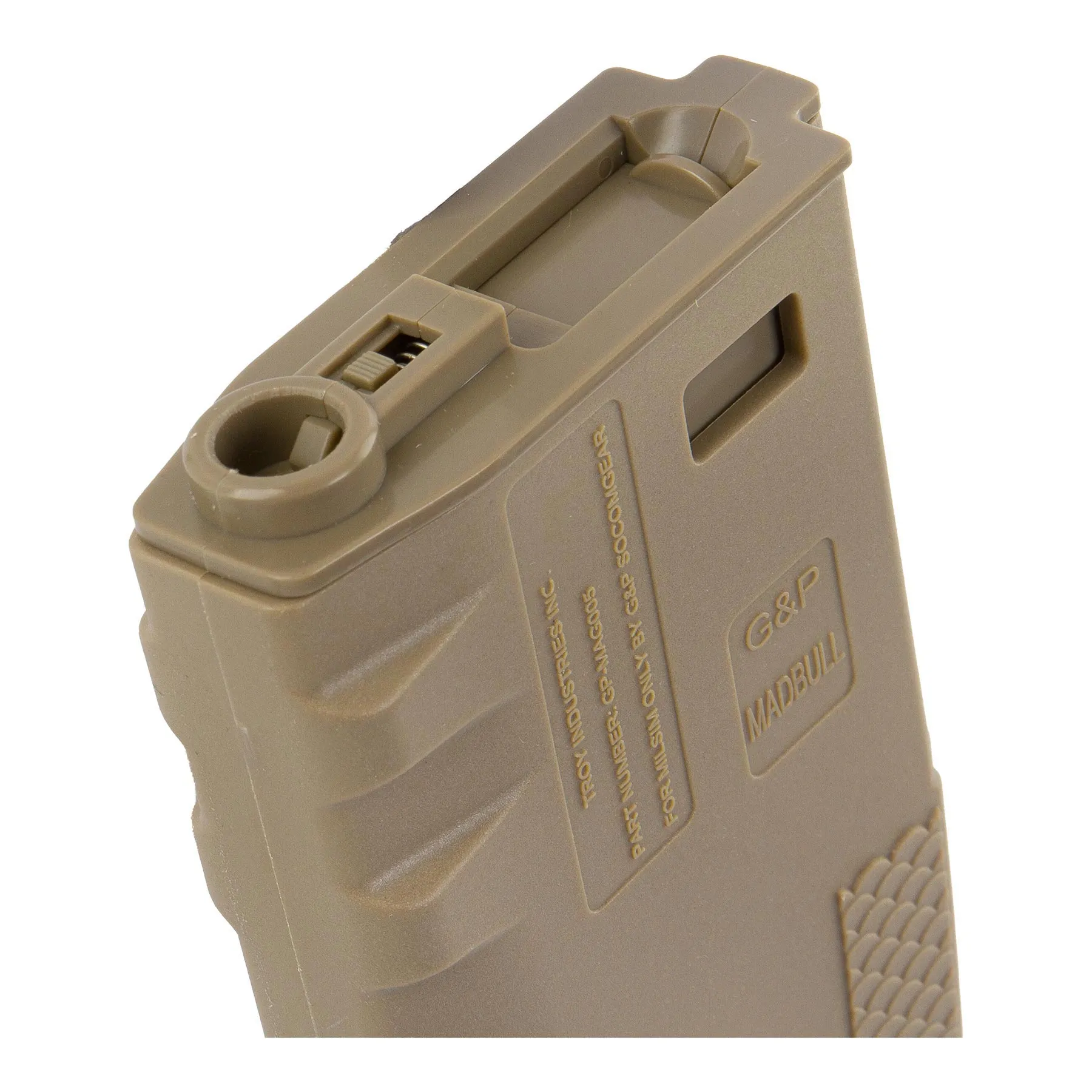 Troy Battle Hi Cap Magazin QP Tan 2 Stück