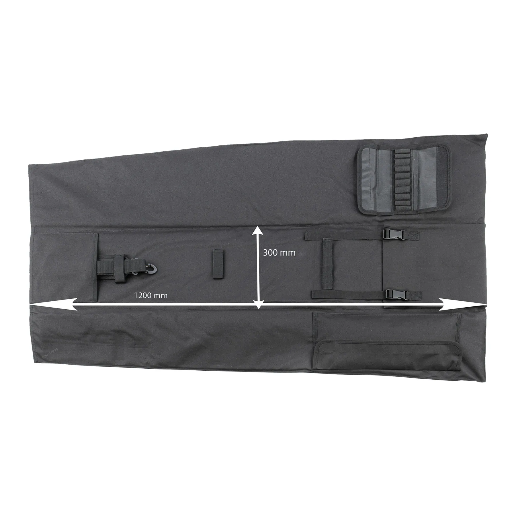 Sniper Waffentasche 120cm, Black