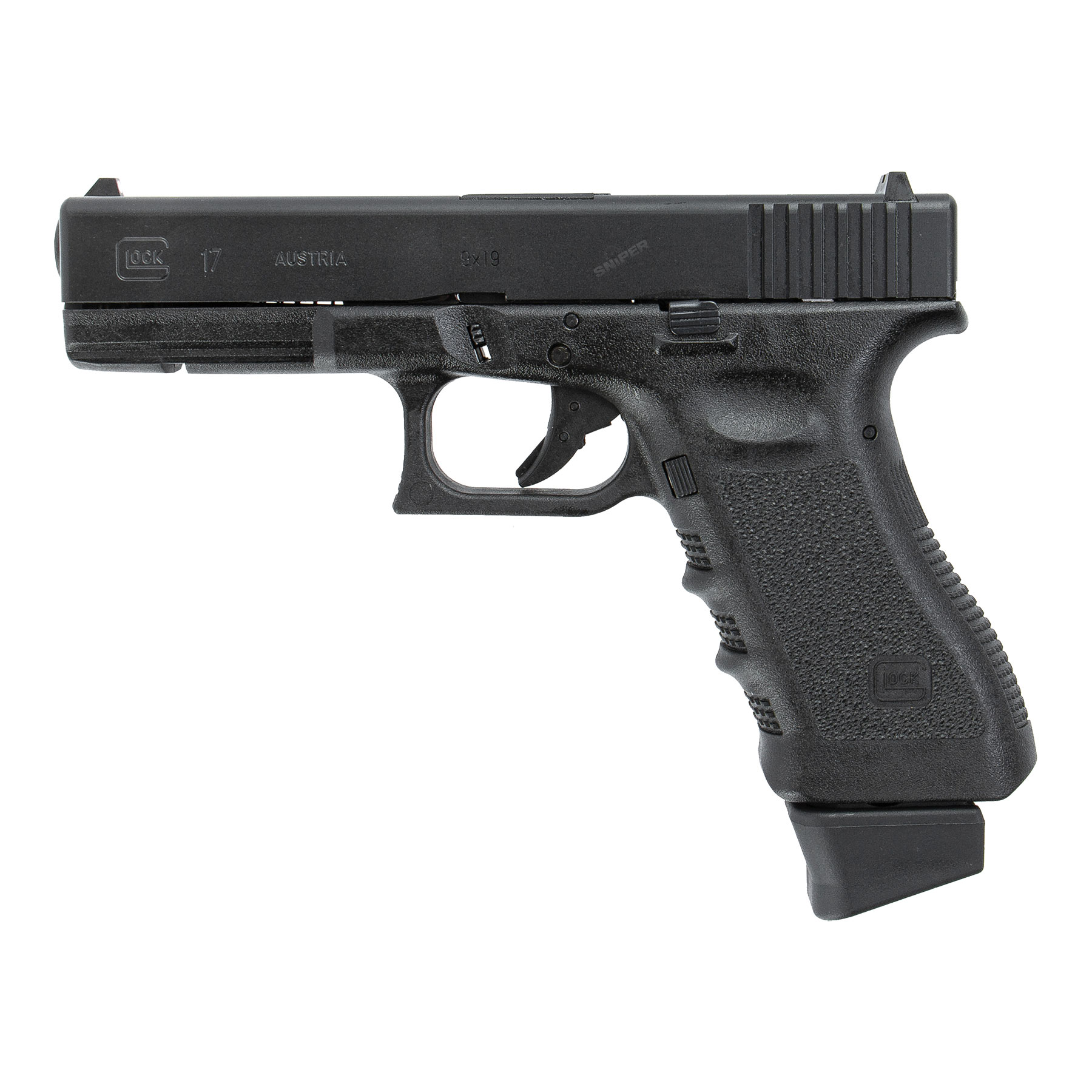 Glock 17 Gen 3 Deluxe CO2 GBB Softair Pistole