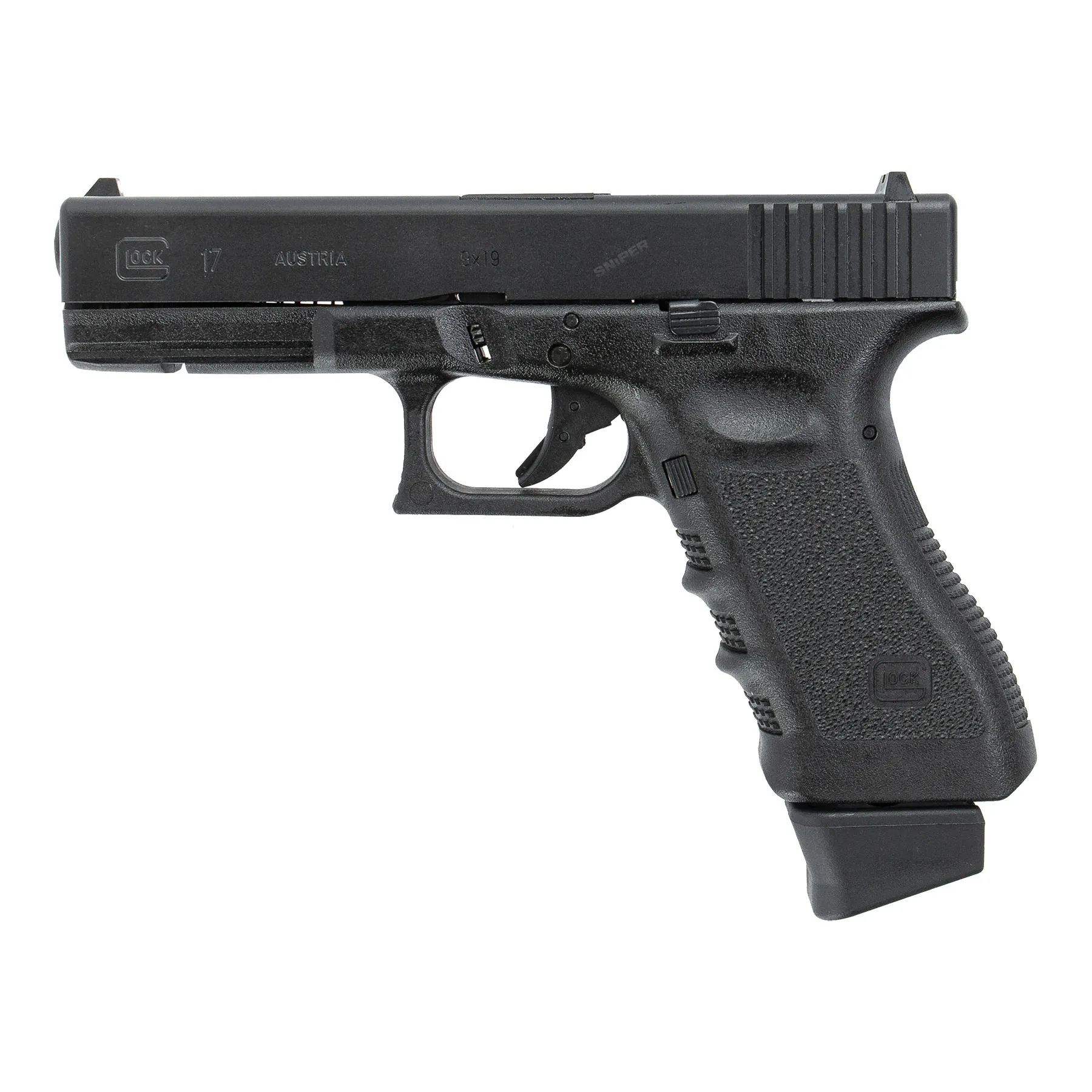 Glock 17 Gen 3 Deluxe CO2 GBB Softair Pistole Glock 17 Gen 3 Deluxe CO2 GBB Softair Pistole