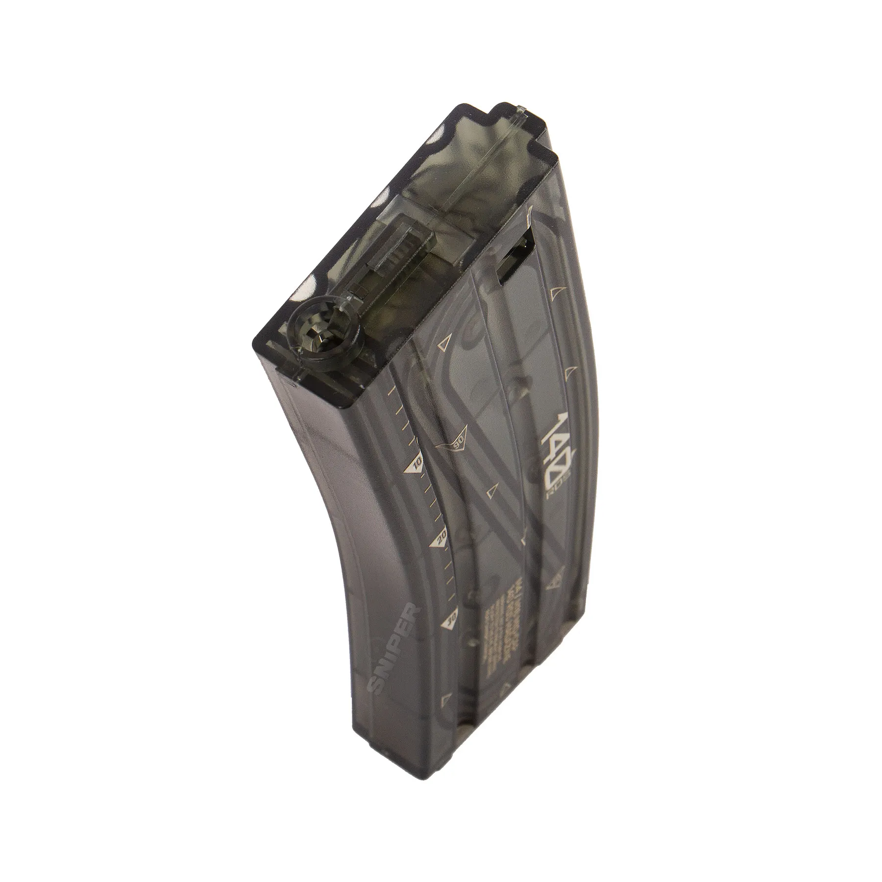 M4 Magazin Mid Cap, 140rds Transparent