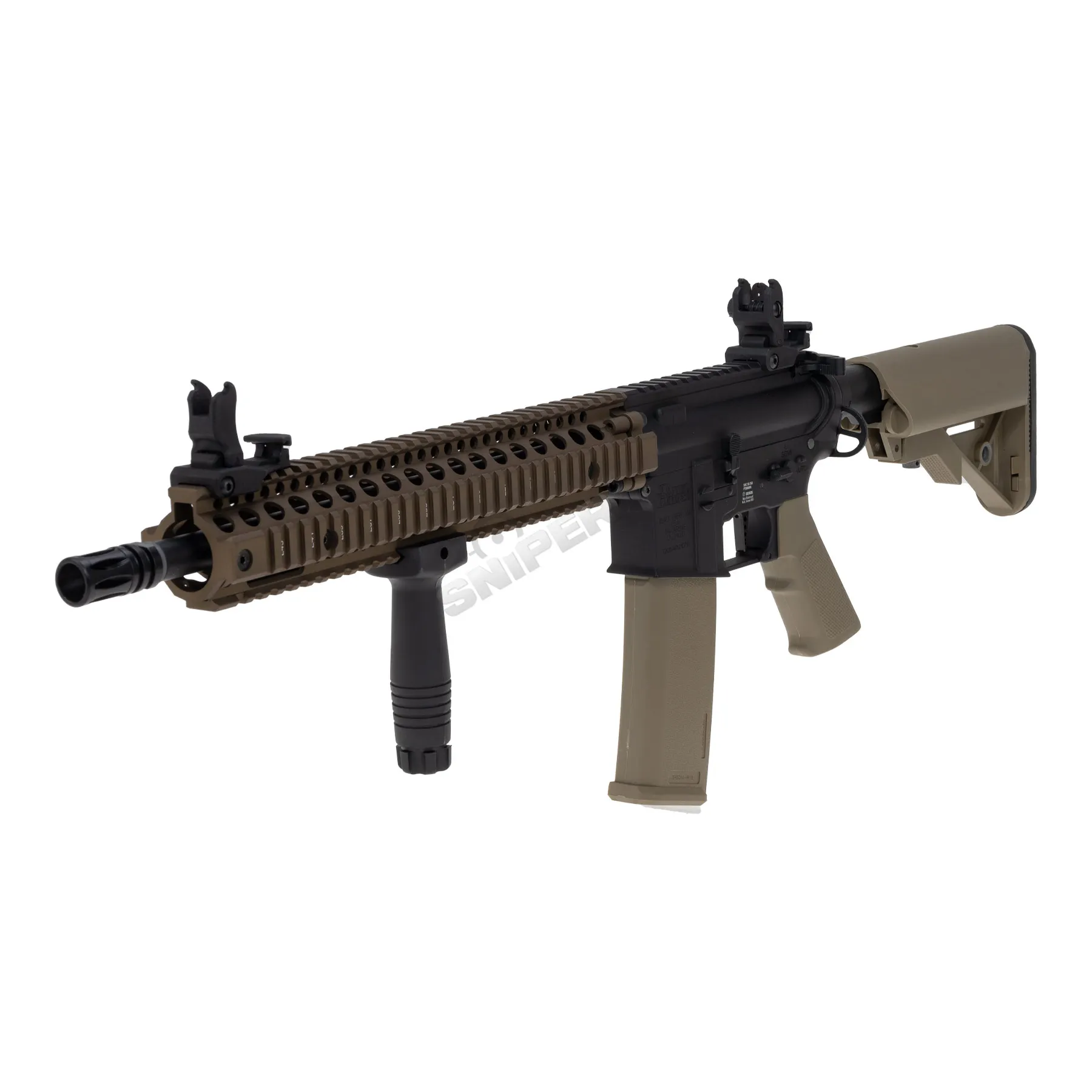 SAC X SA-E26 Edge Daniel Defense MK18 (S)AEG, Chaos Bronze