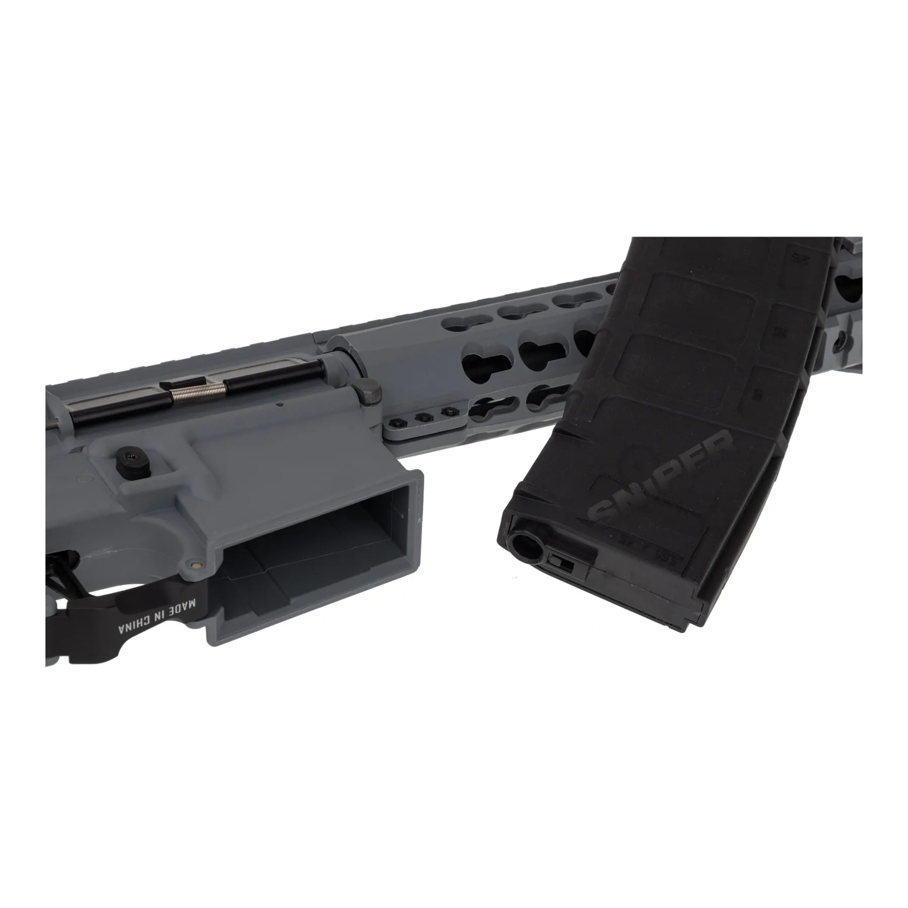 Einsteiger Set #3 - Lancer LT-19 Keymod Gen 3 (S)AEG, Gray