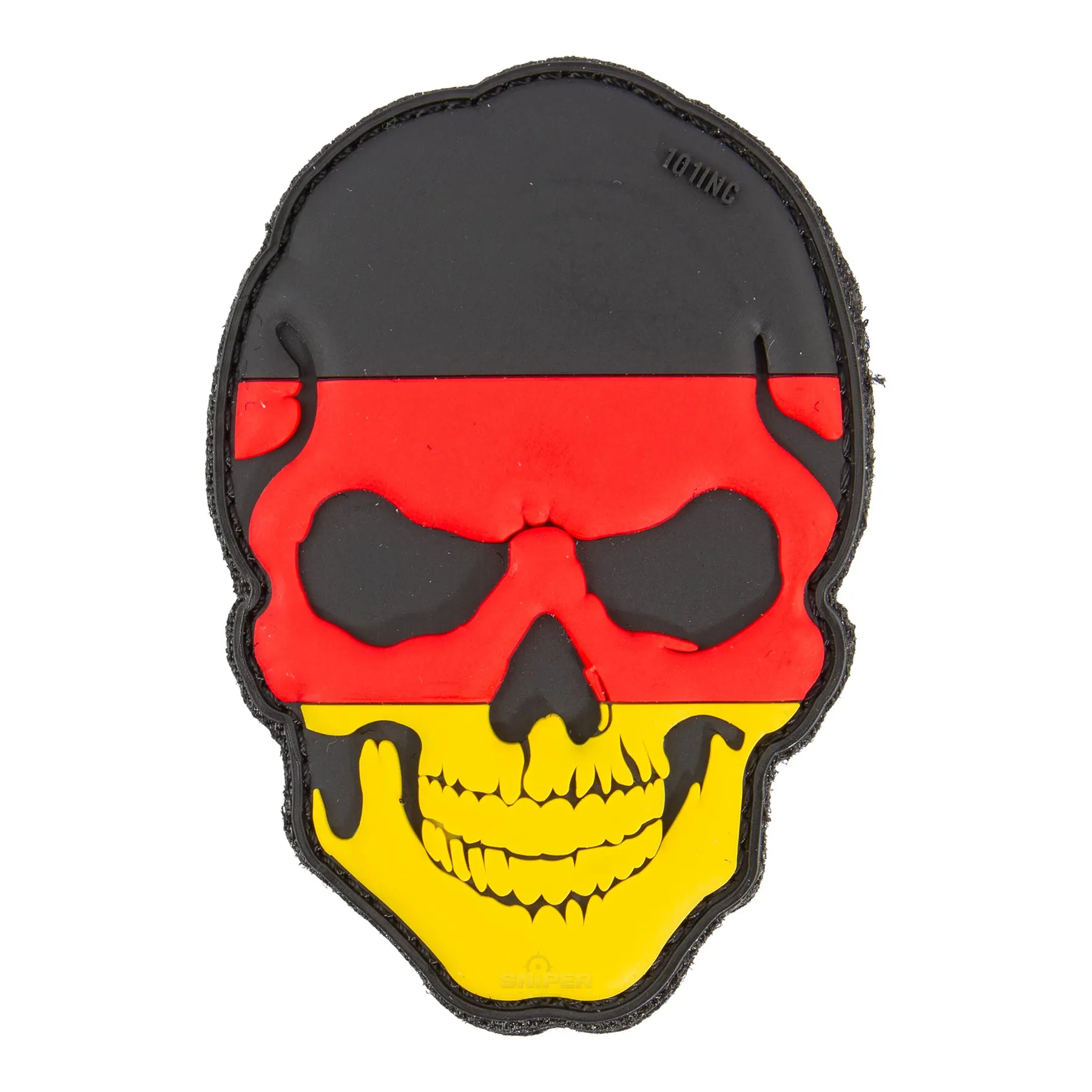 Skull Deutschland PVC Patch