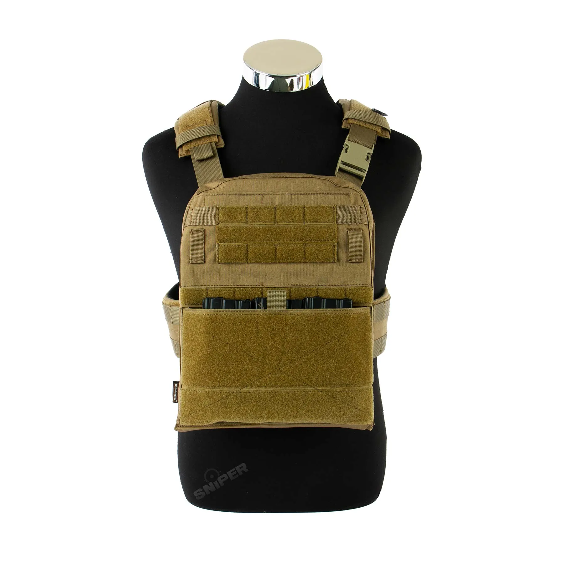 Adaptive Schwerer Plattenträger, Coyote Brown