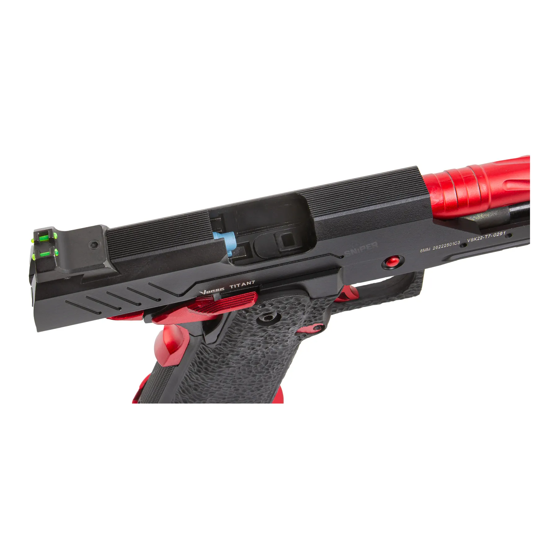 Vorsk Hi-Capa Titan 7, Red Match