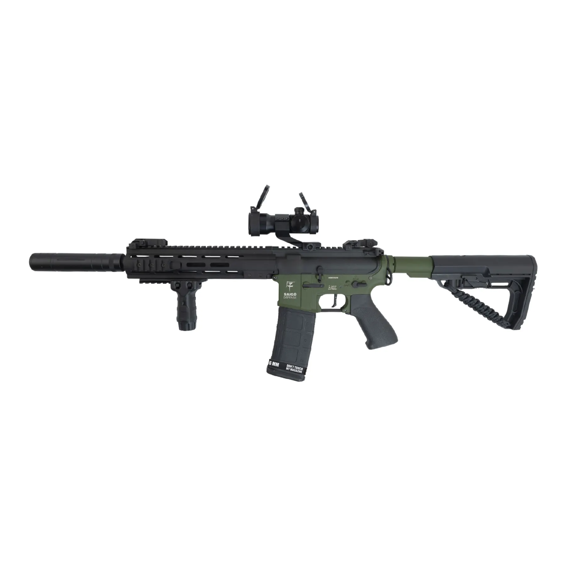 Prep my Airsoft - Saigo Defense Bushido Yu ETU M4 (S)AEG, OD