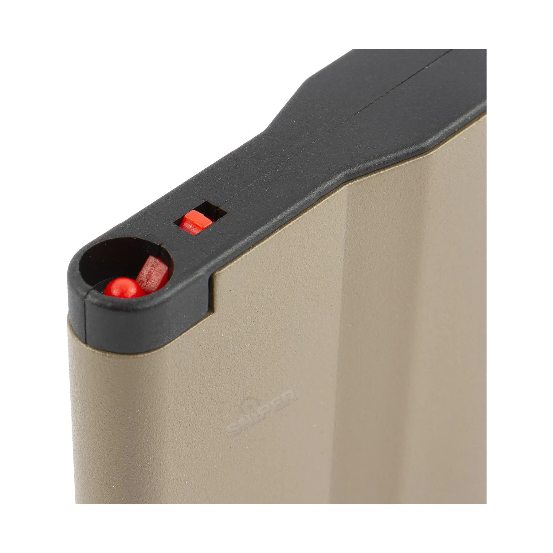Silverback Steel Magazine für SRS Rifles, 30rds, FDE