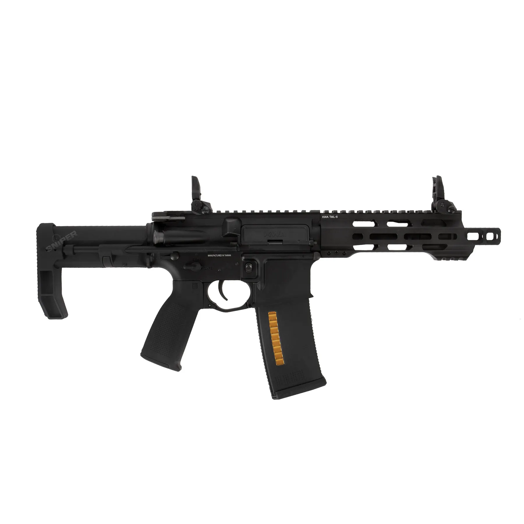 KWA VM4 Ronin T6 2.5 (S)AEG, Black