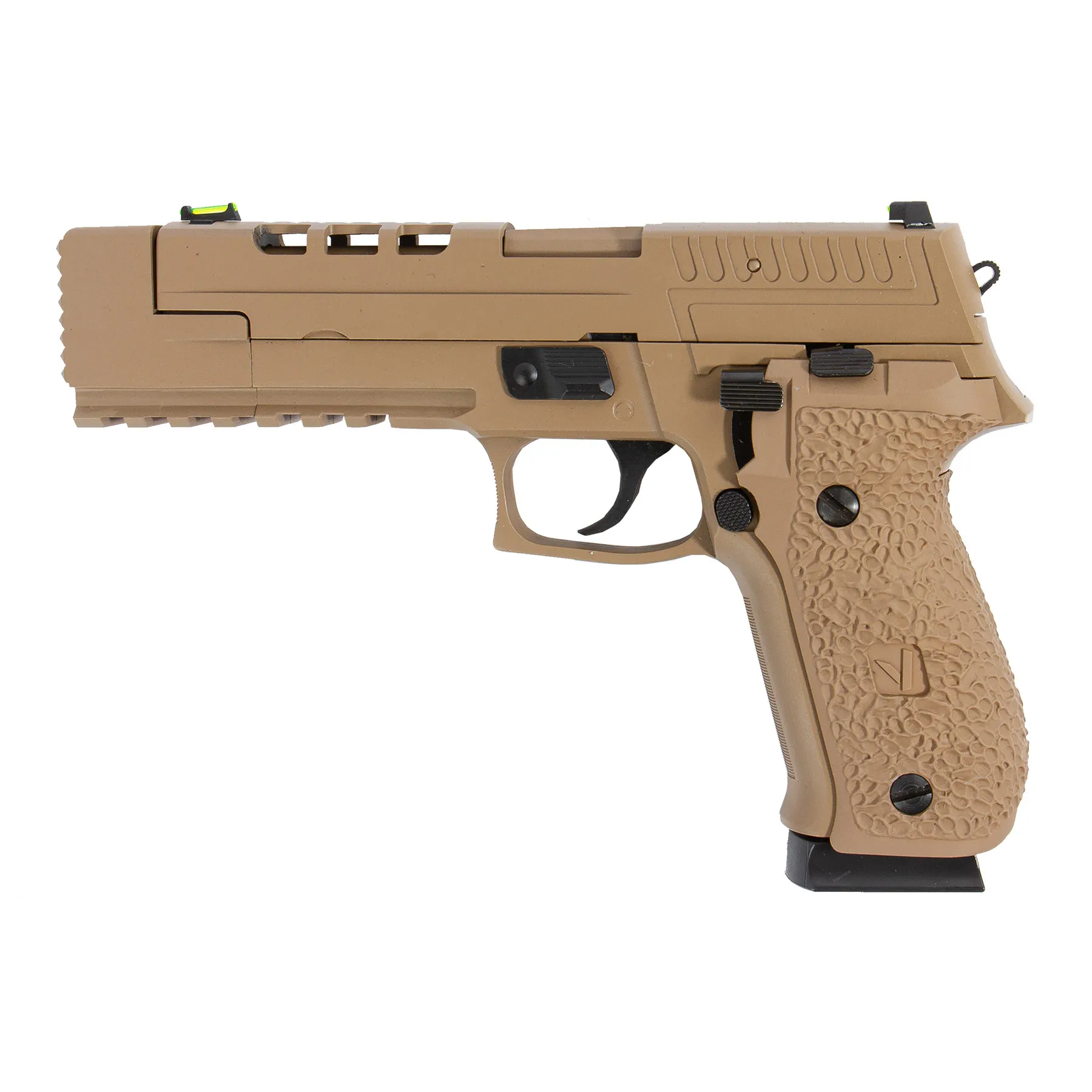 Vorsk VP-26X Softair Pistole GBB, Tan Vorsk VP-26X Softair Pistole GBB, Tan