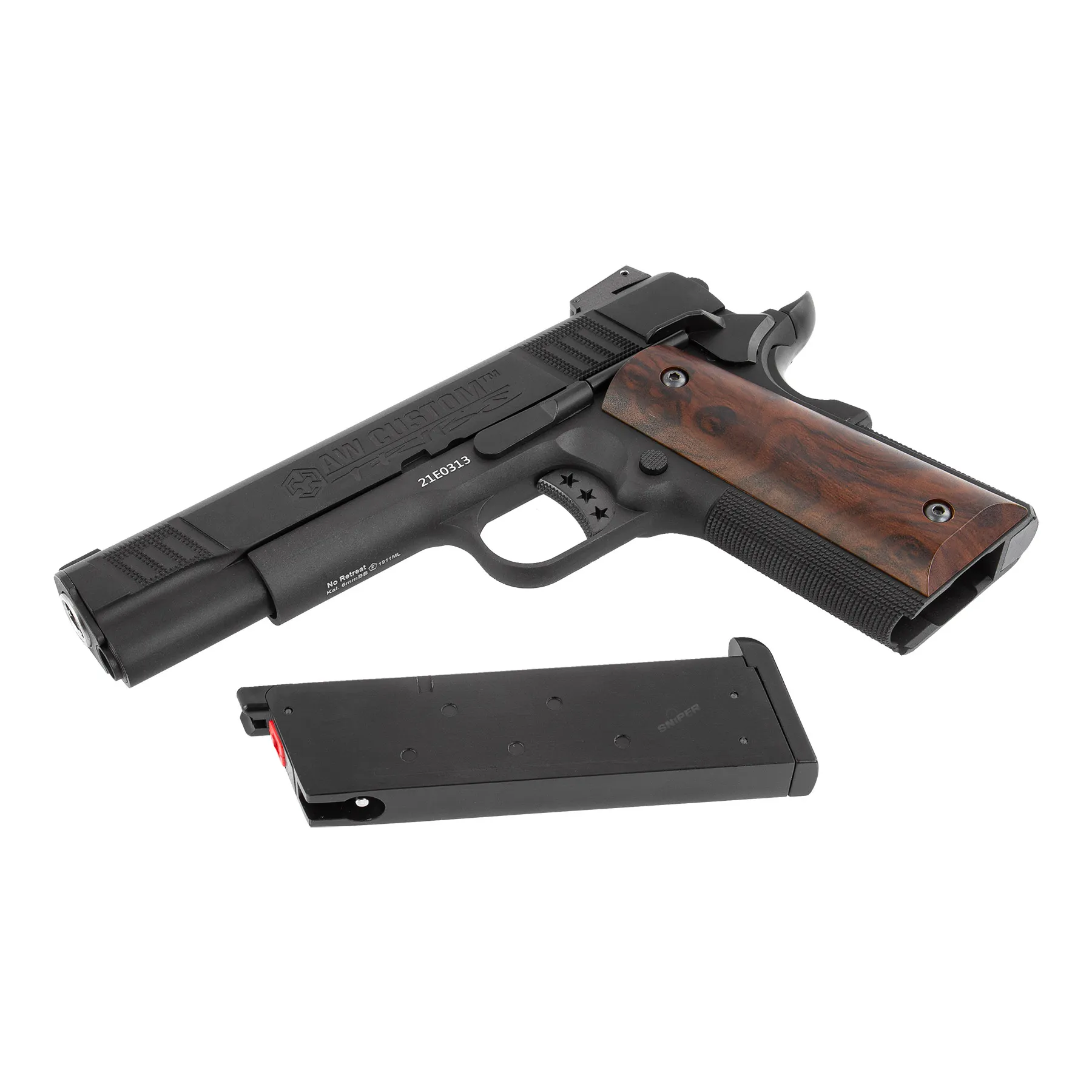 NE3002 M1911 Black, GBB