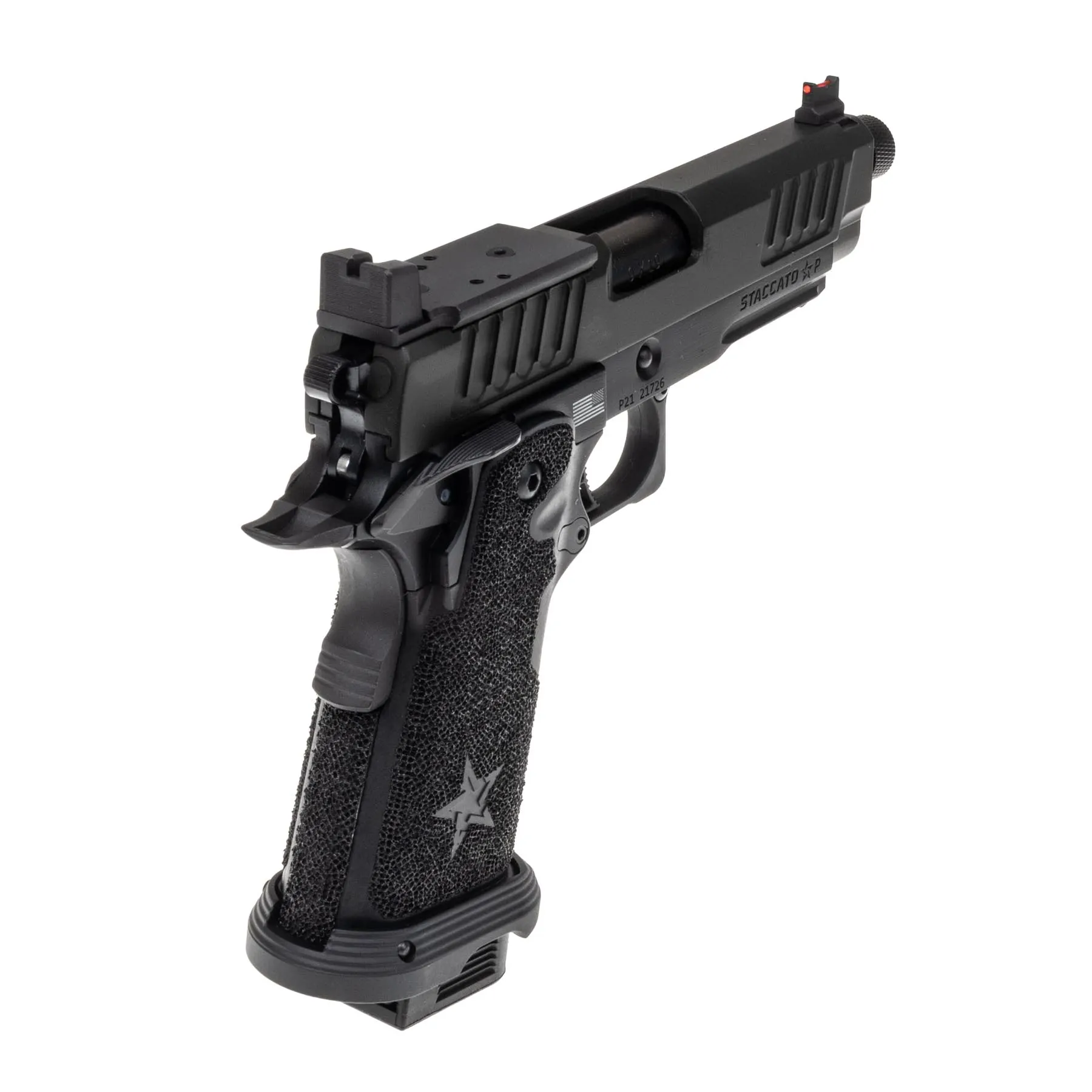 EMG Staccato P 2011 T8 GBB Softair Pistole, Black