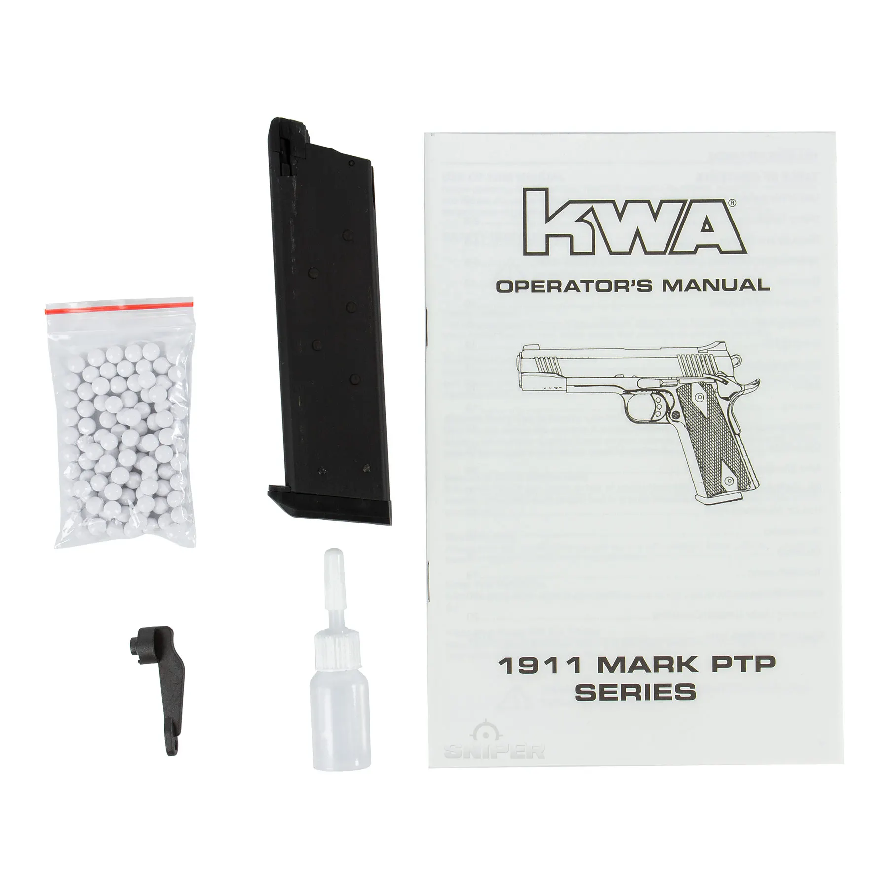 KWA Mark II PTP Dark Earth GBB Softair Pistole