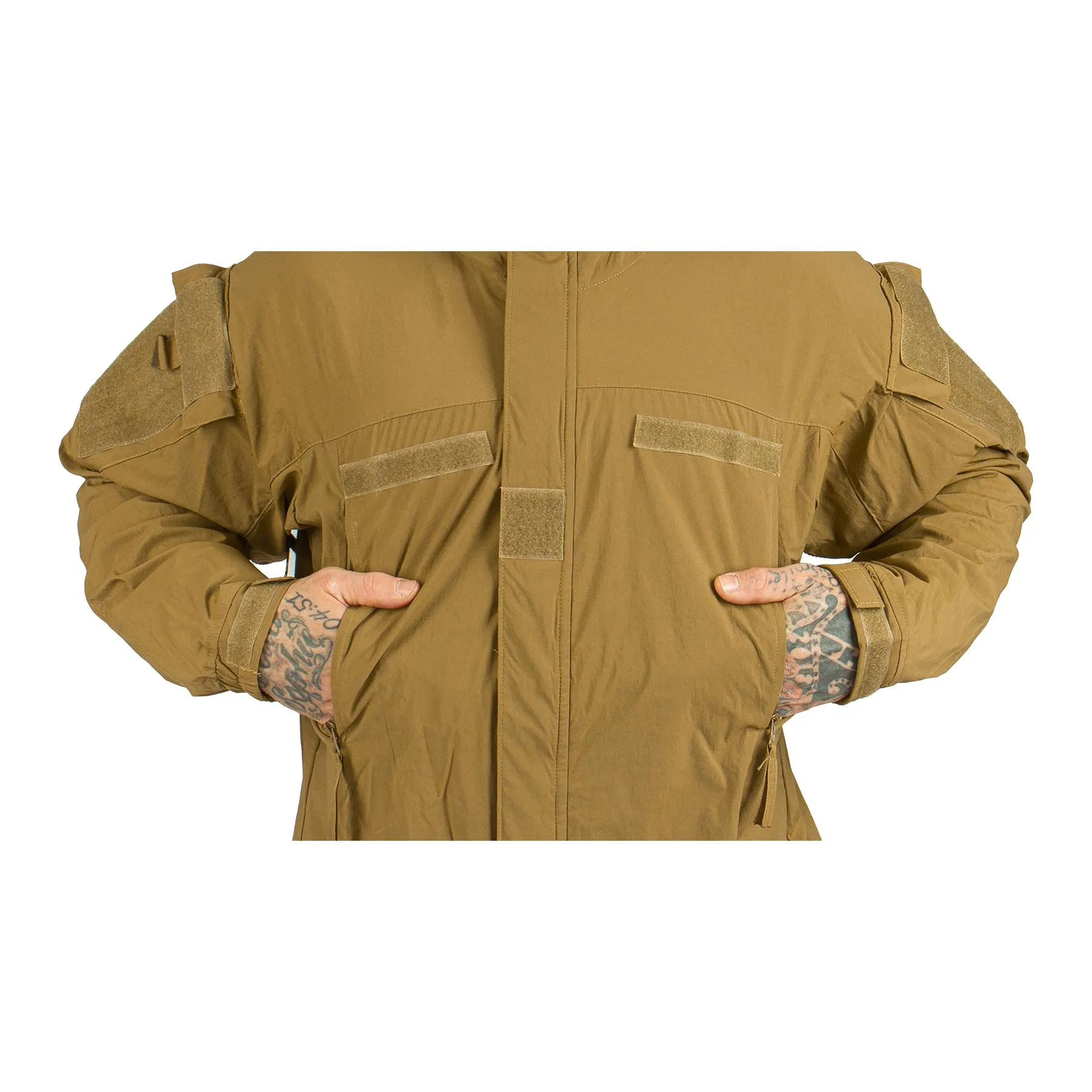 Soft Shell Jacke Level 5, coyote brown S