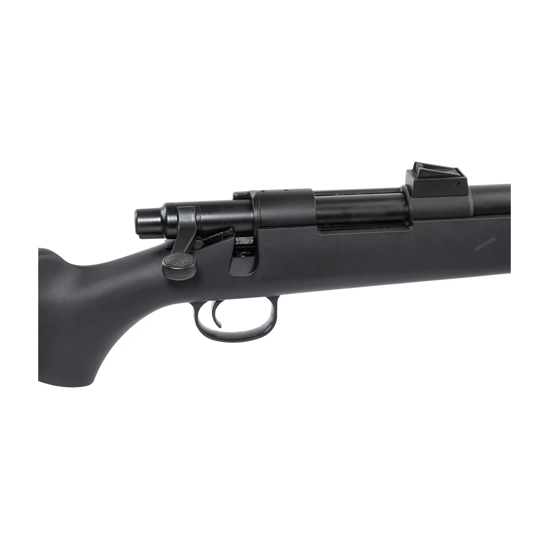 SAC x Wolverine VSR-10 Custom HPA Sniper Rifle, Black